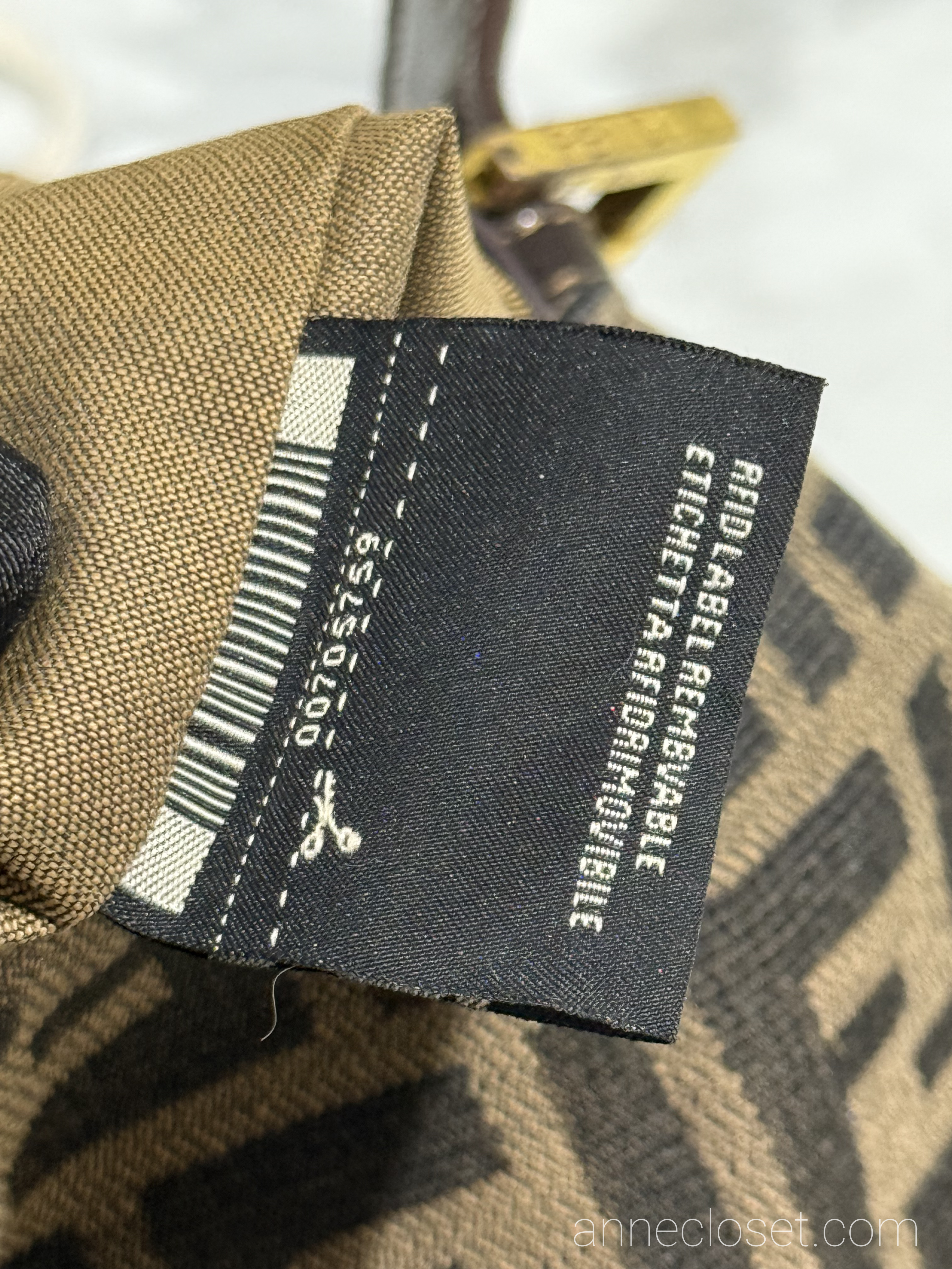 Fendi Mamma Baguette Brown