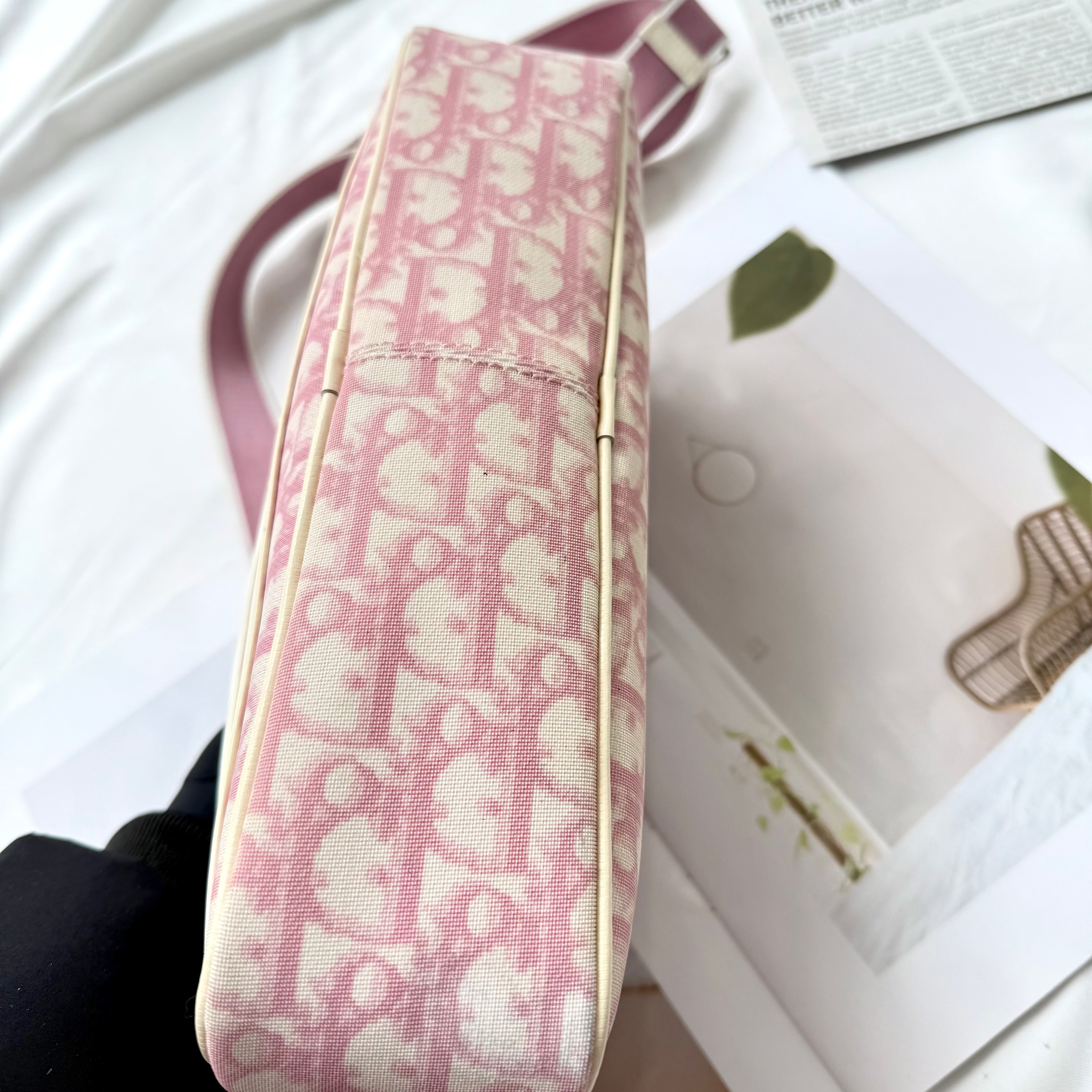 Christian Dior Diorissimo Trotter Pink Crossbody