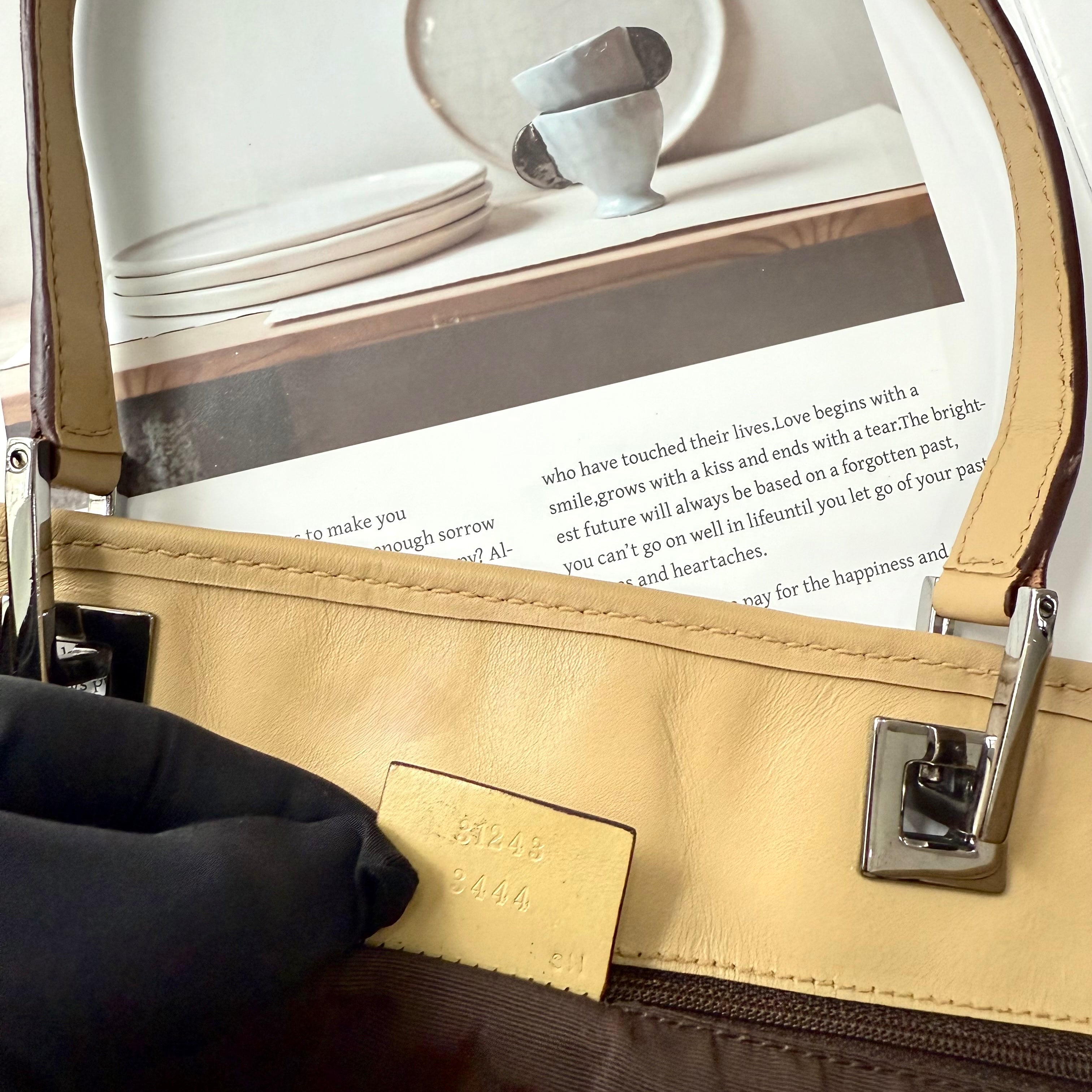 Gucci Brown GG Canvas Web Bucket Tote Bag