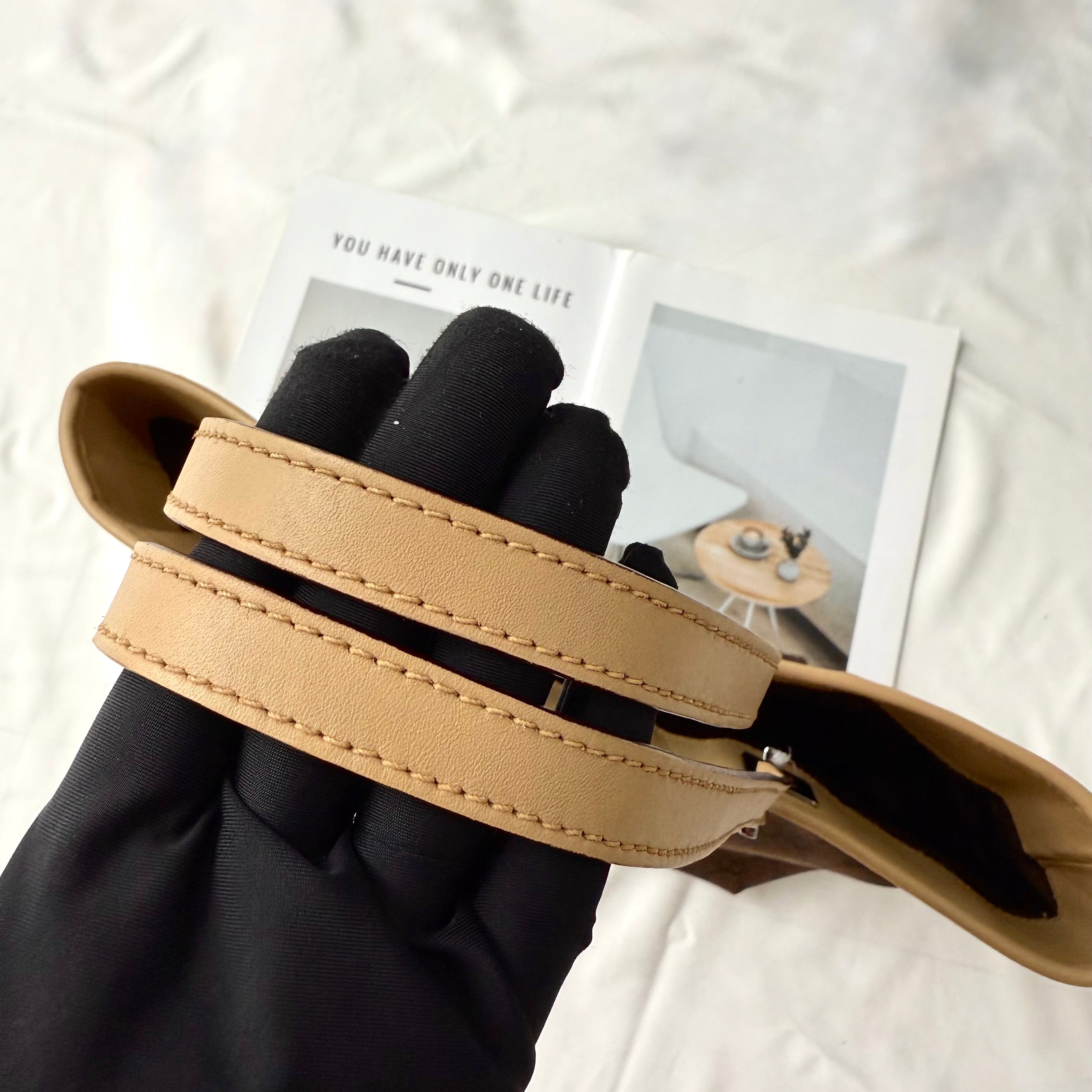 Gucci Brown GG Canvas Web Bucket Tote Bag