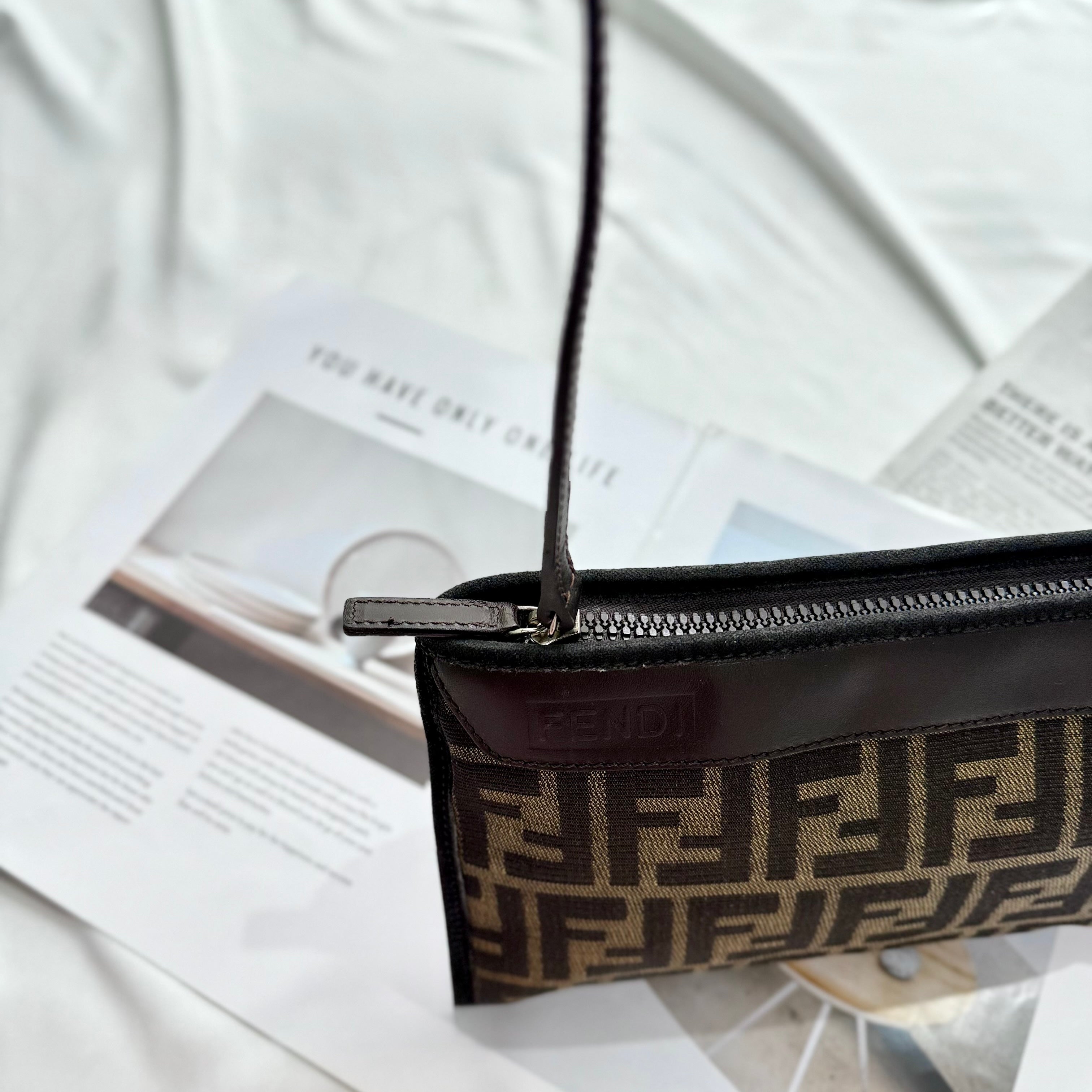 Fendi Zucca FF Pochette