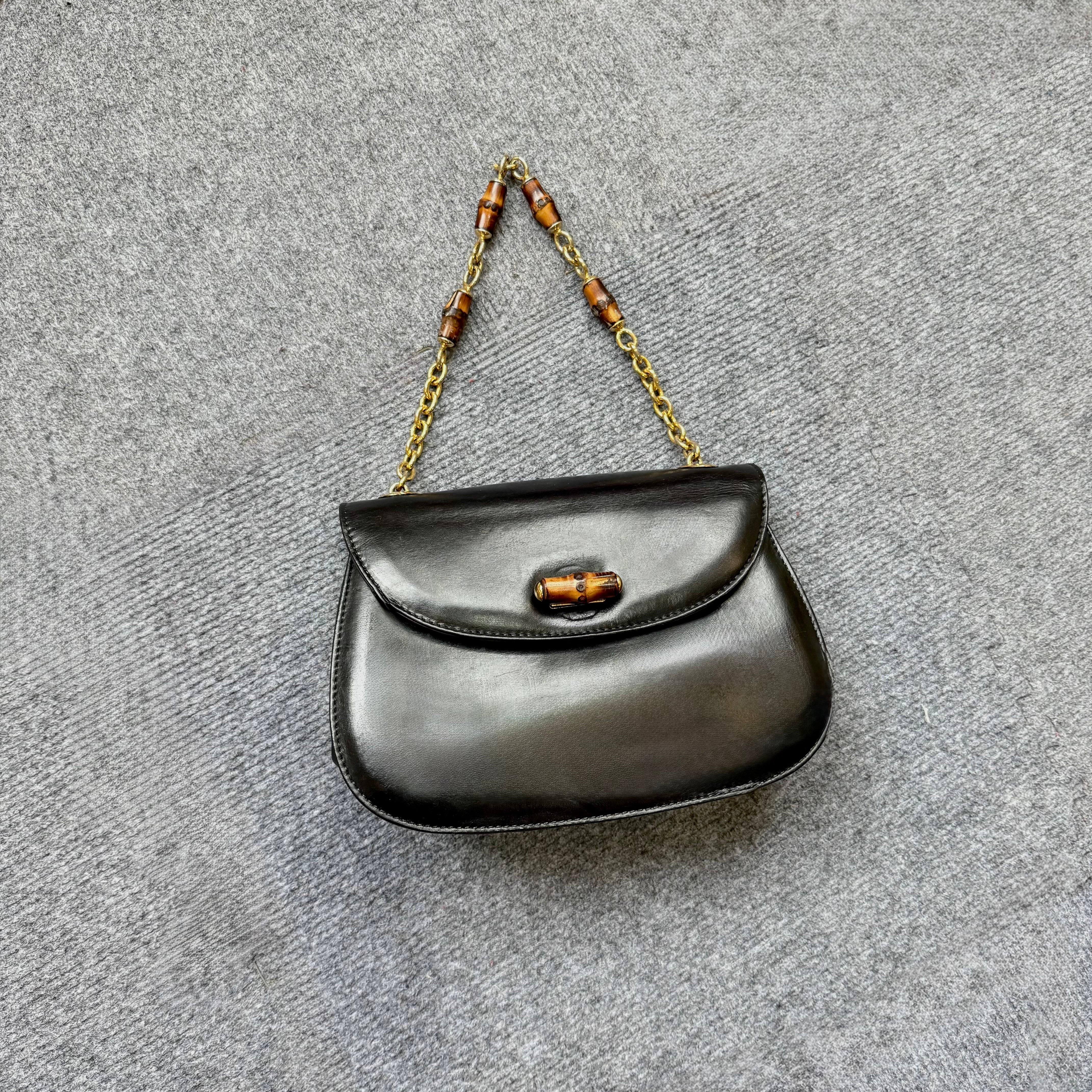 Gucci Classic Small Bamboo Top Handle Bag