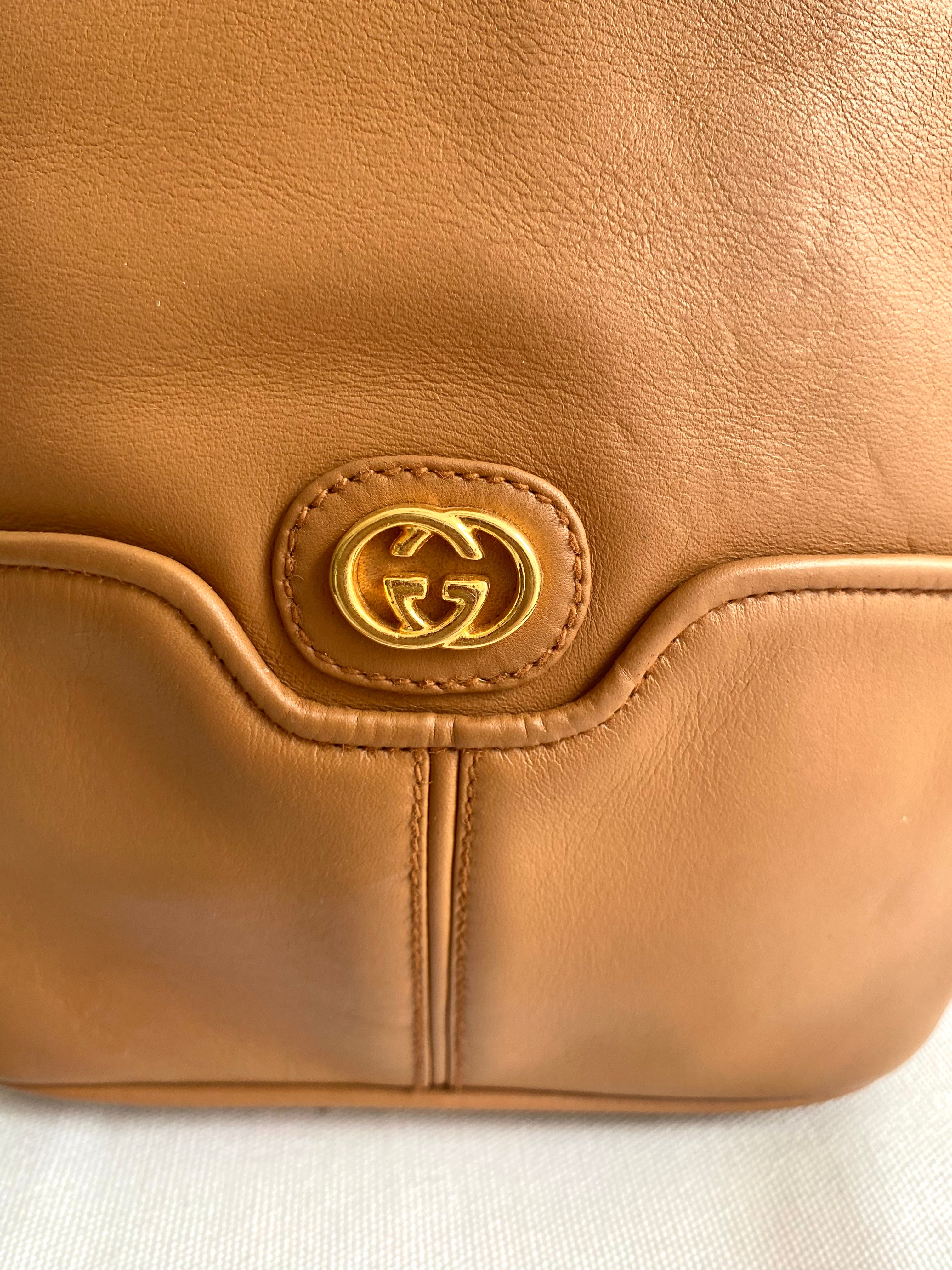 Gucci Vintage Drawstring Bucket Bag