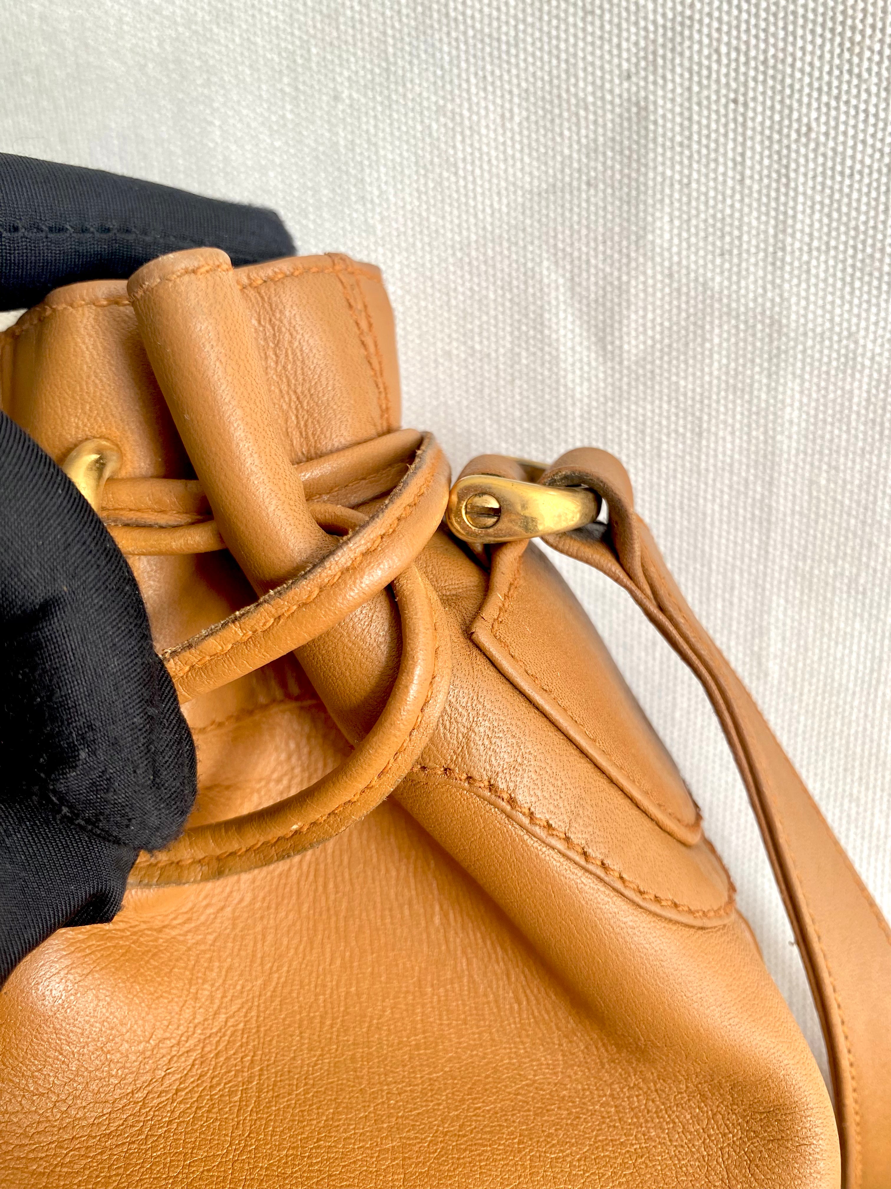 Gucci Vintage Drawstring Bucket Bag