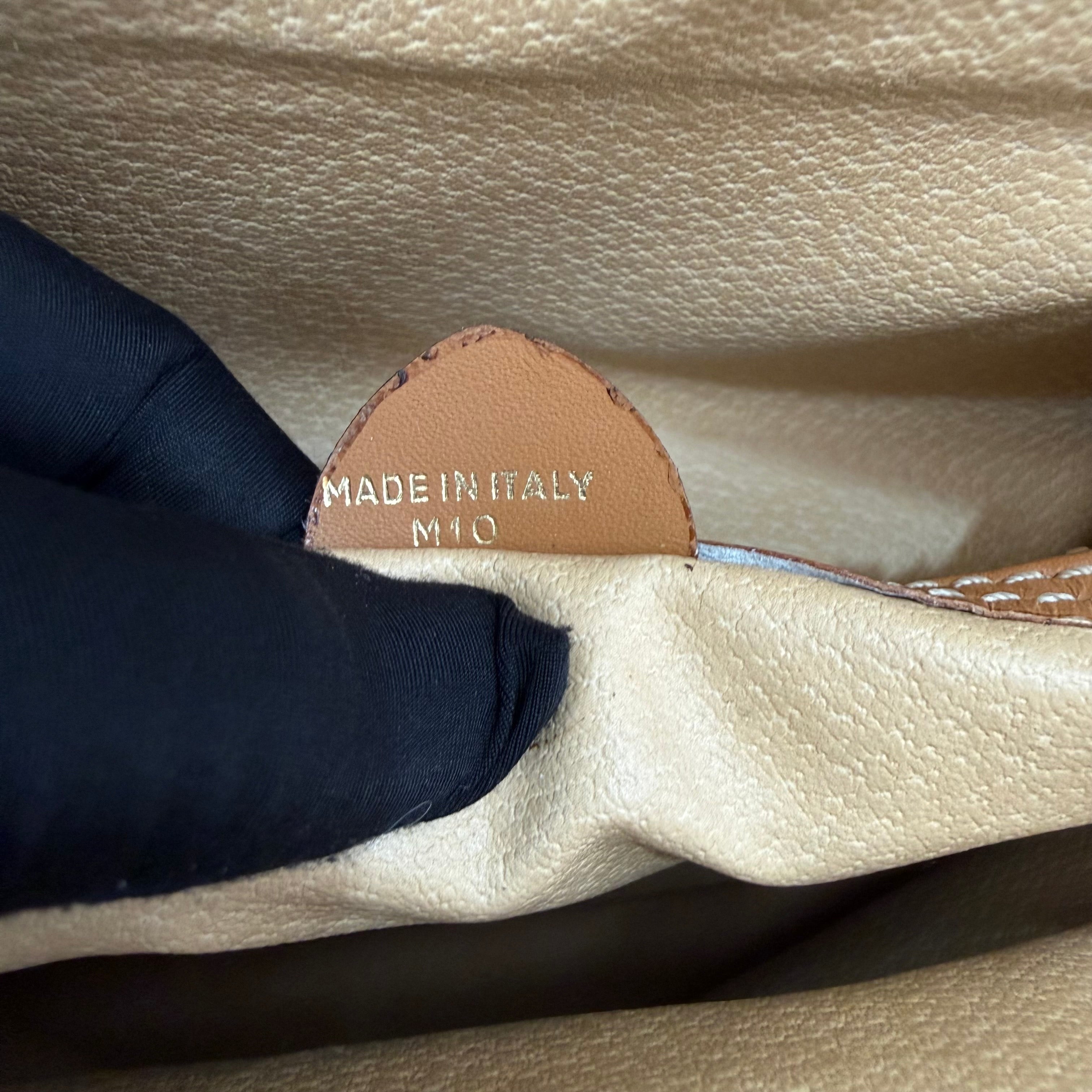 Celine Triomphe Macadam Vintage Shoulder Bag