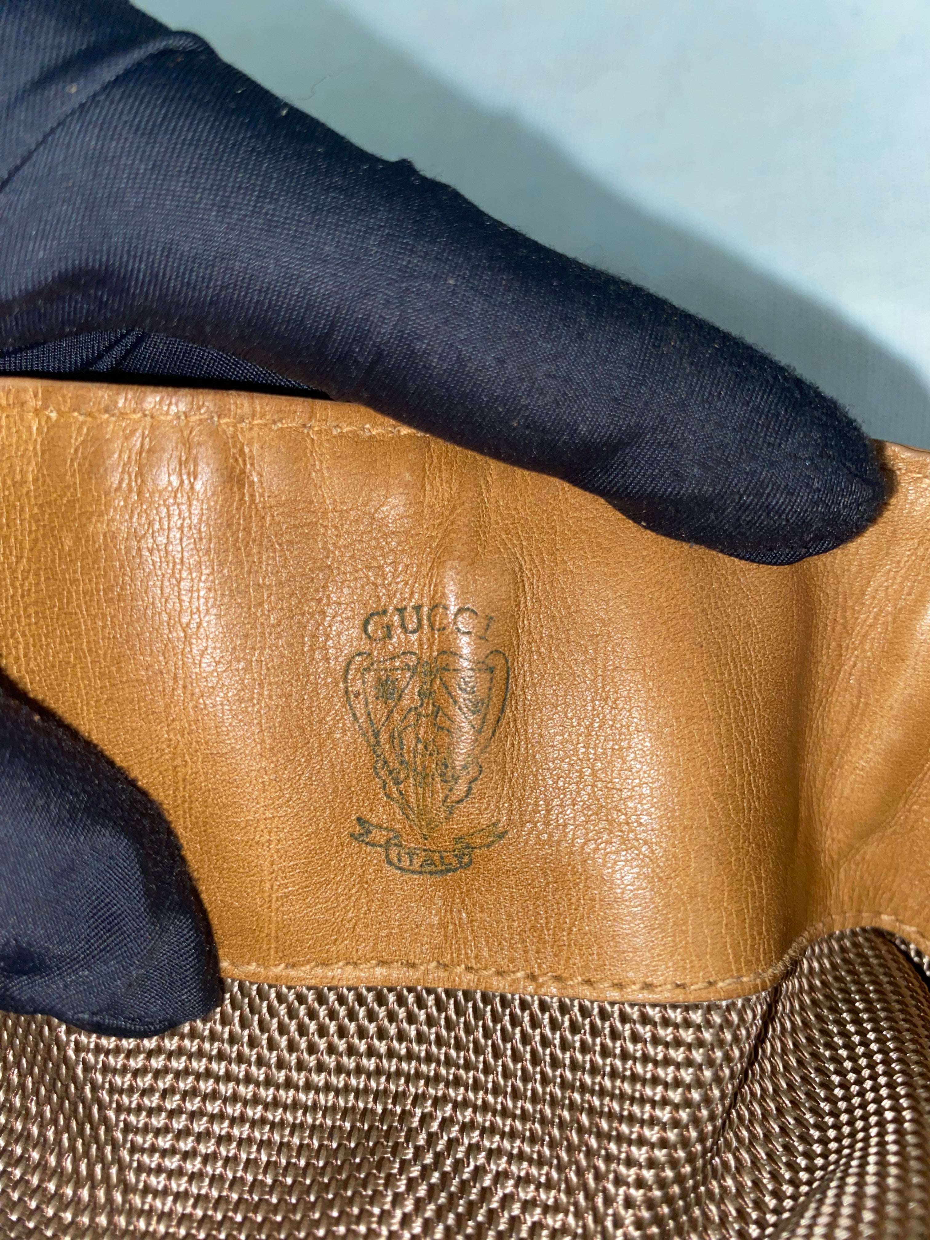 Gucci Vintage Drawstring Bucket Bag