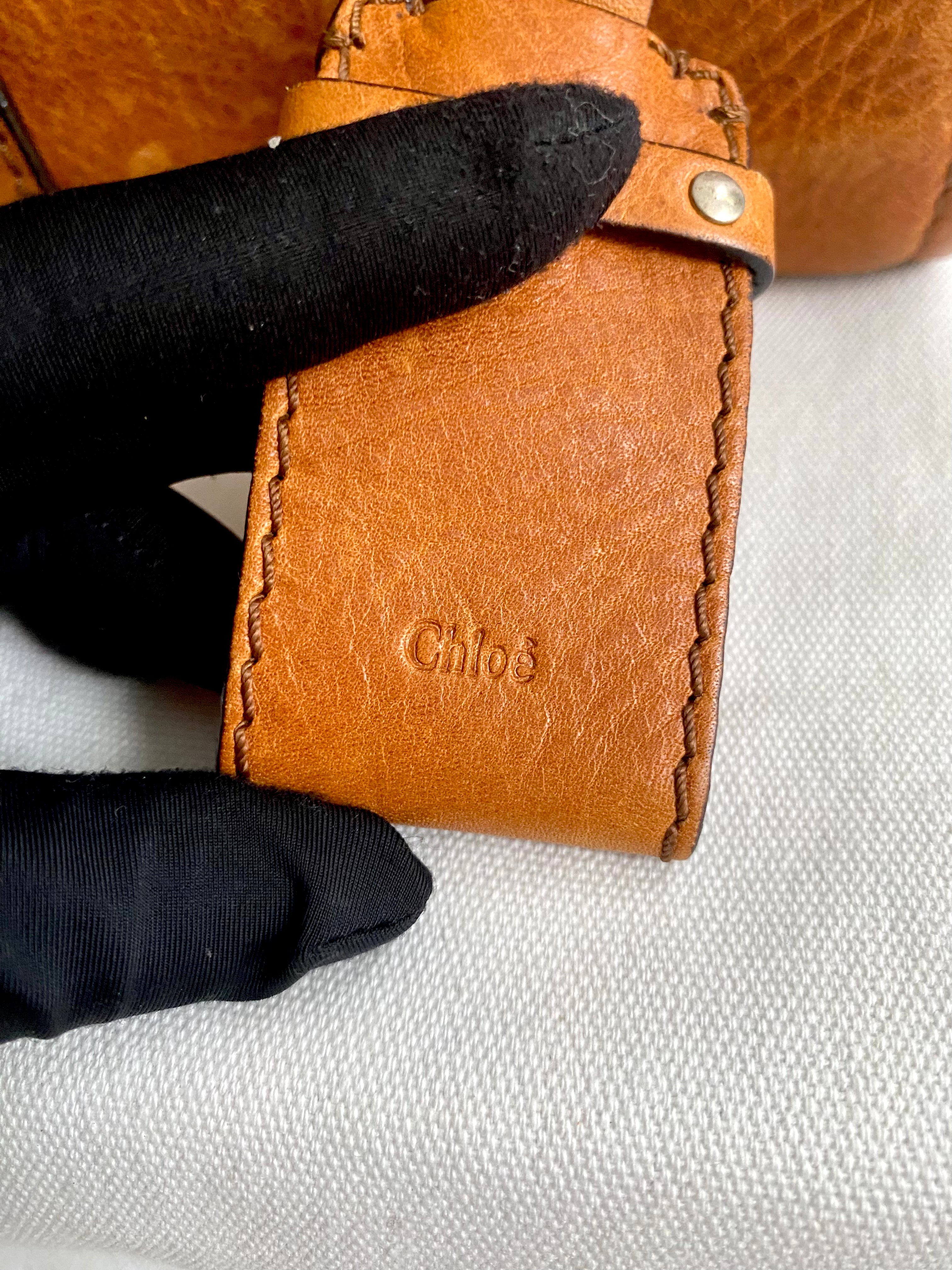 Chloe Brown Leather Bag