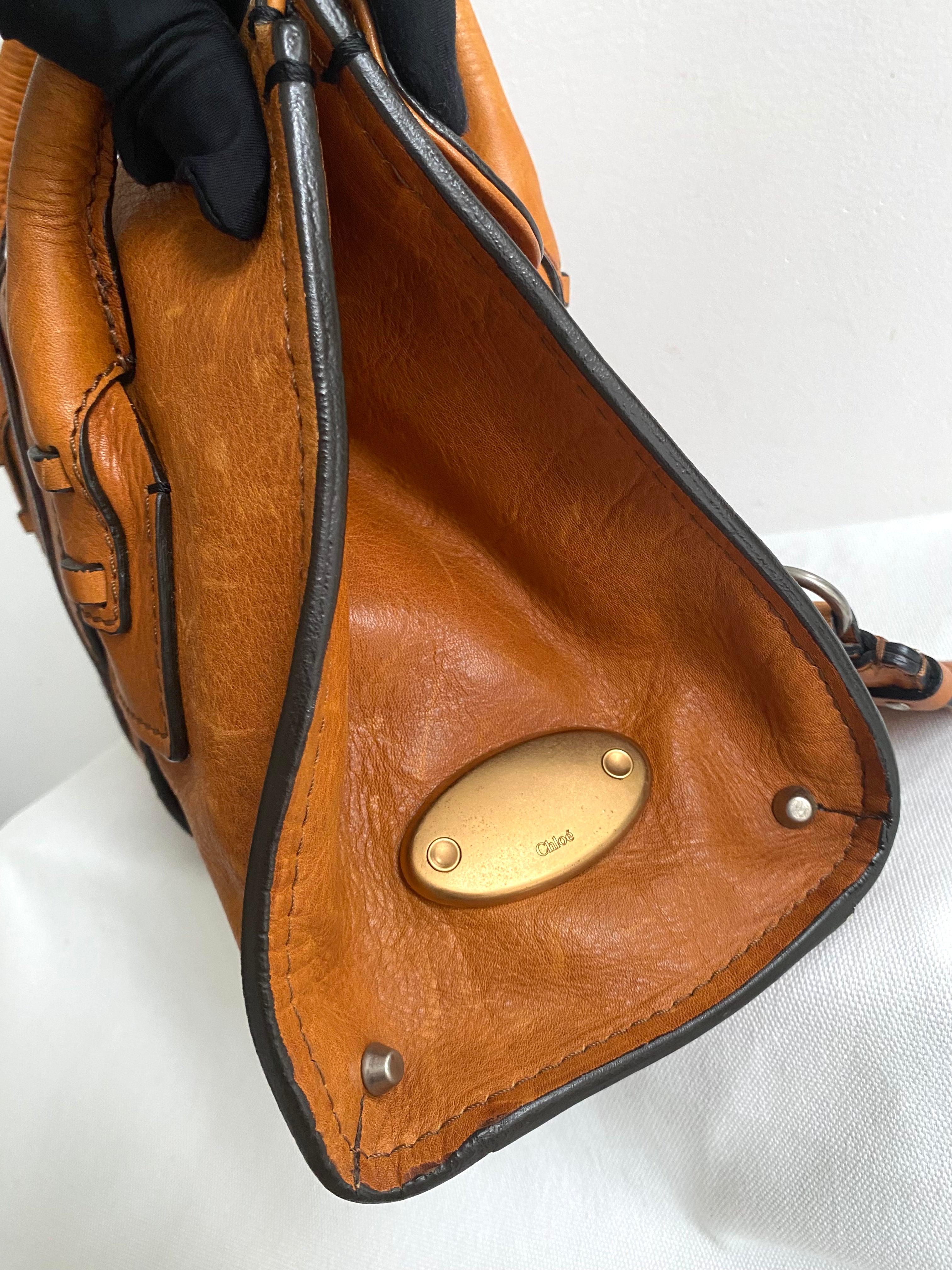 Chloe Brown Leather Bag