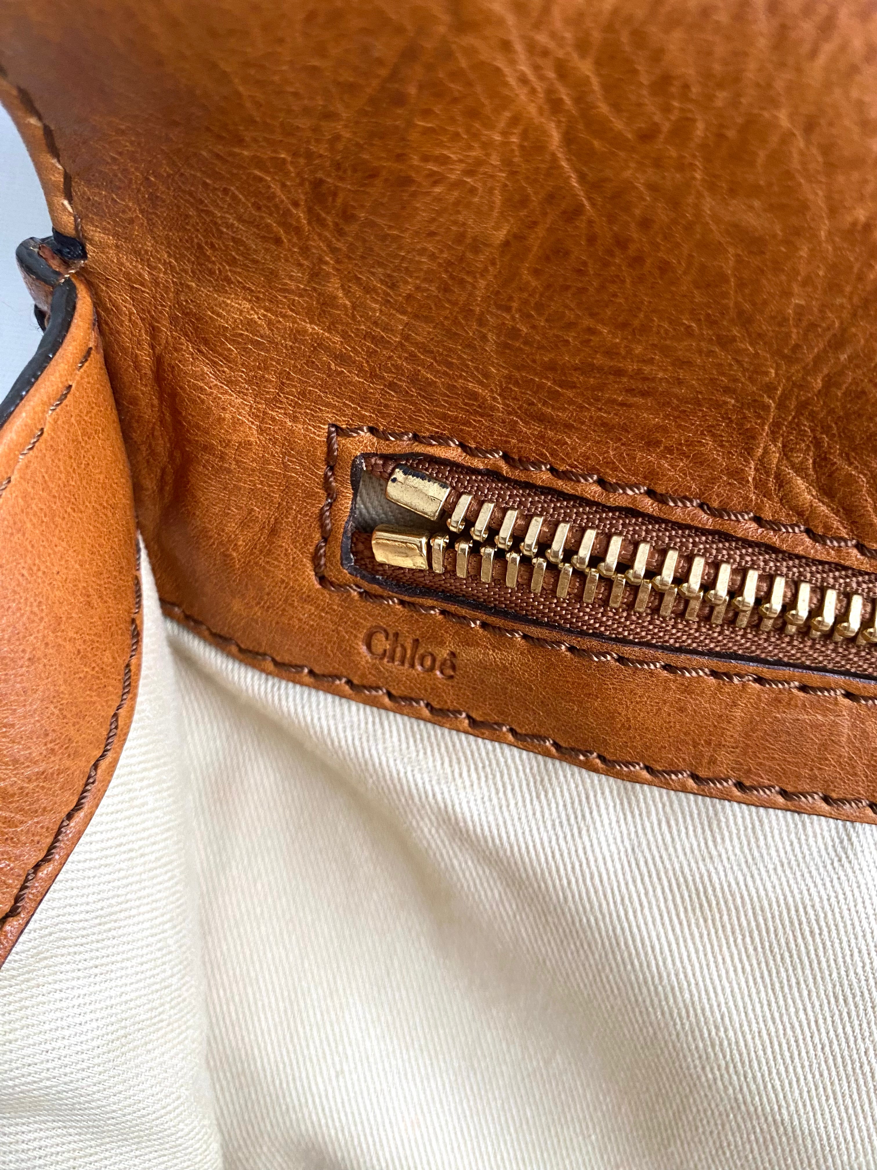 Chloe Brown Leather Bag