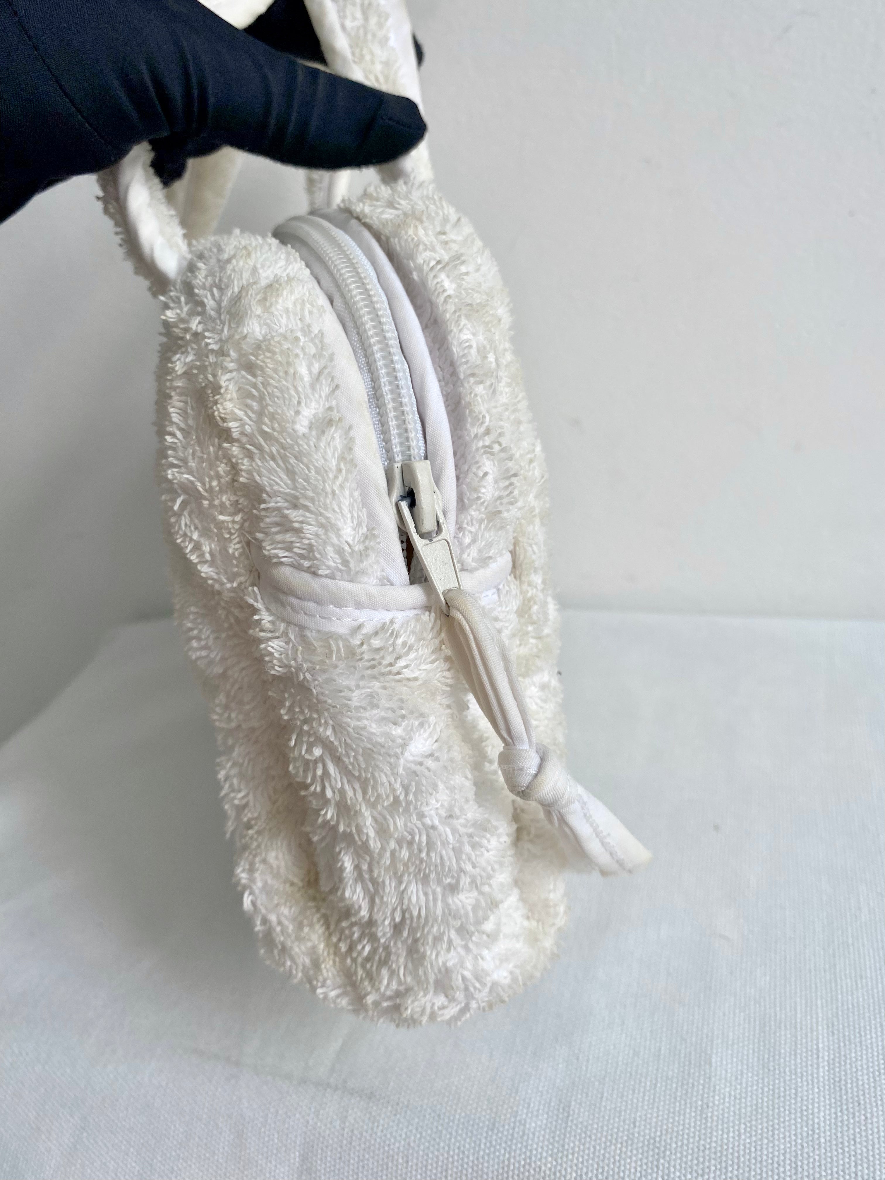 Dior Vintage Jadore Terry Cloth Hand Bag
