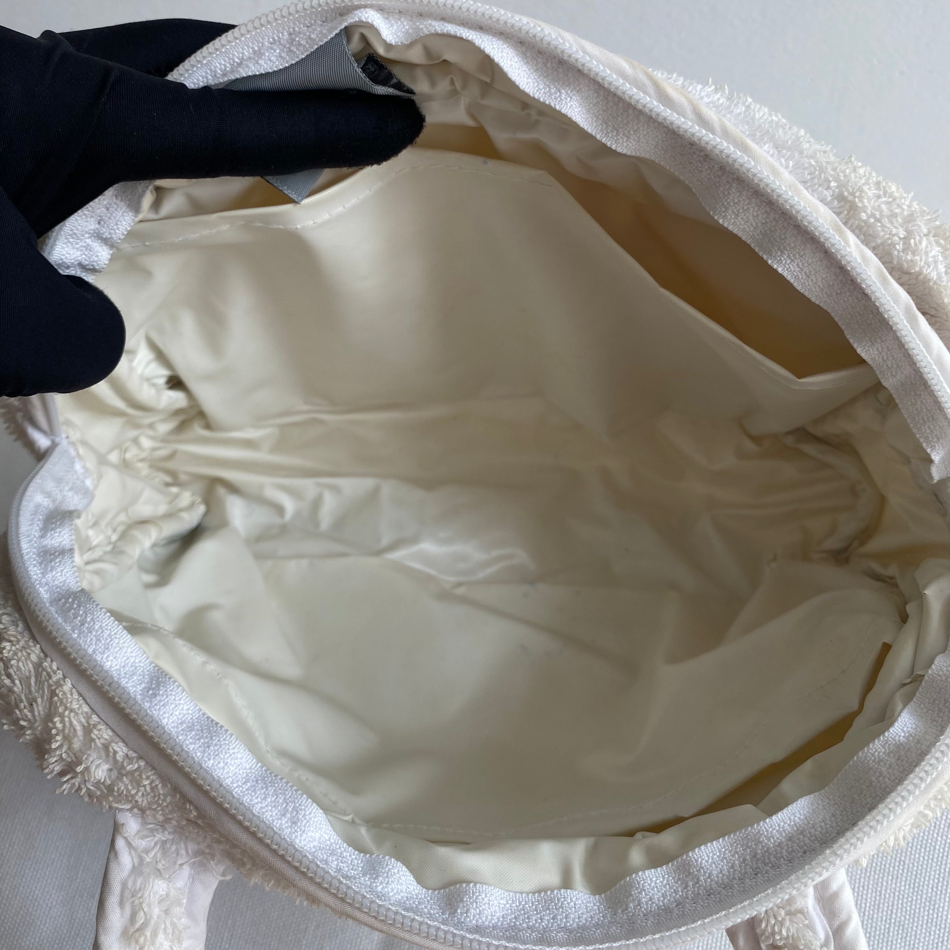Dior Vintage Jadore Terry Cloth Hand Bag