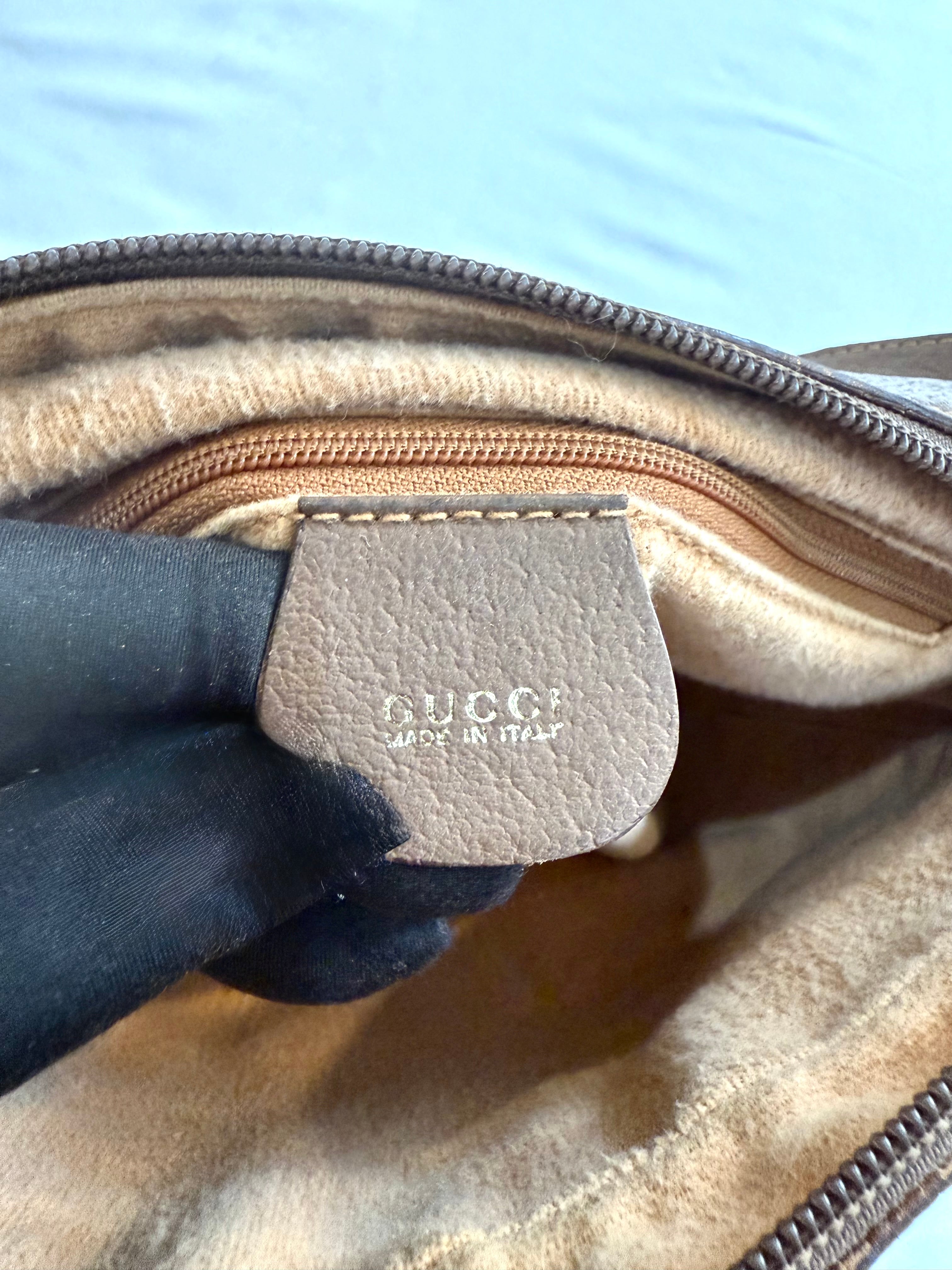 Gucci Ophidia GG Web Sherry Line Crossbody