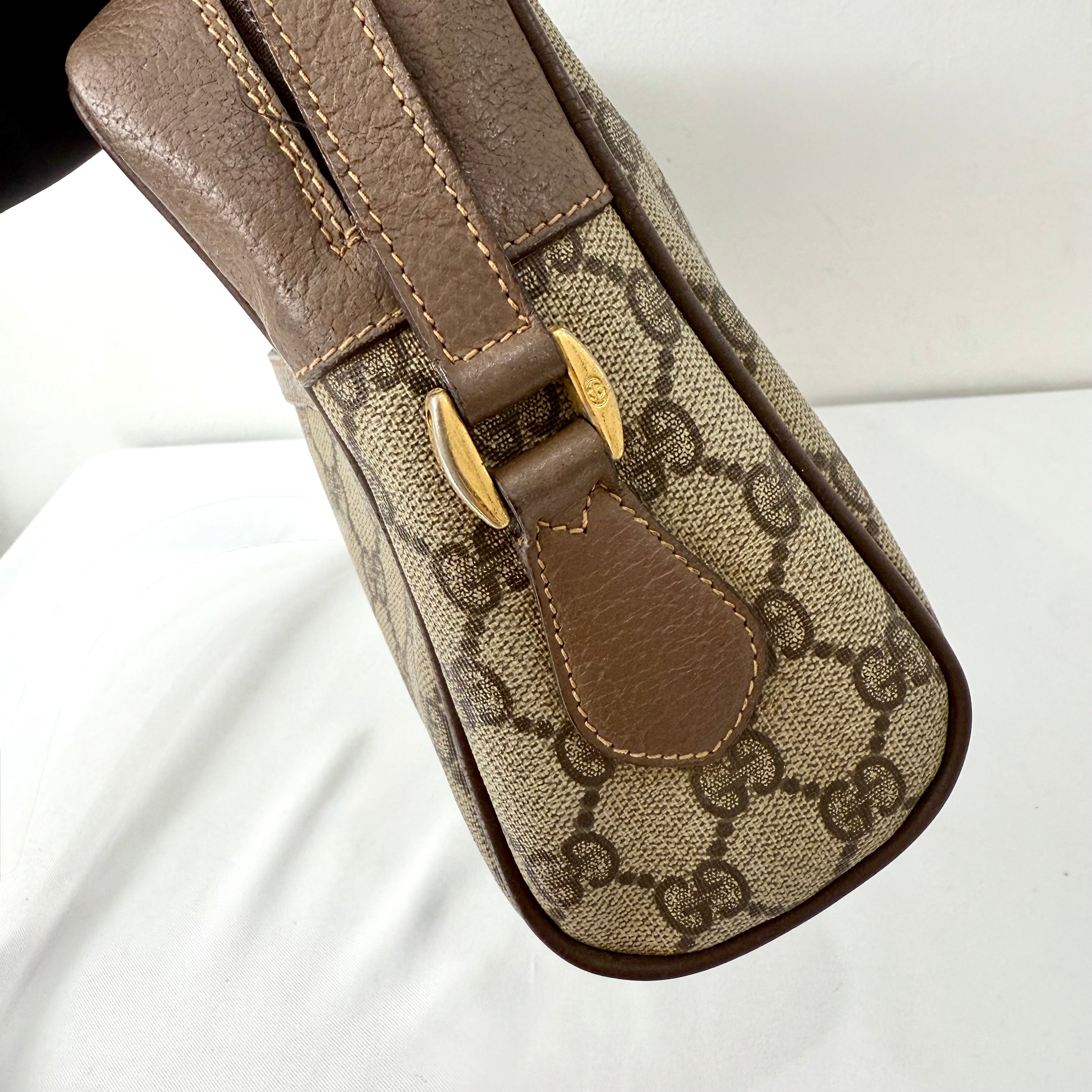 Gucci Ophidia GG Web Sherry Line Crossbody