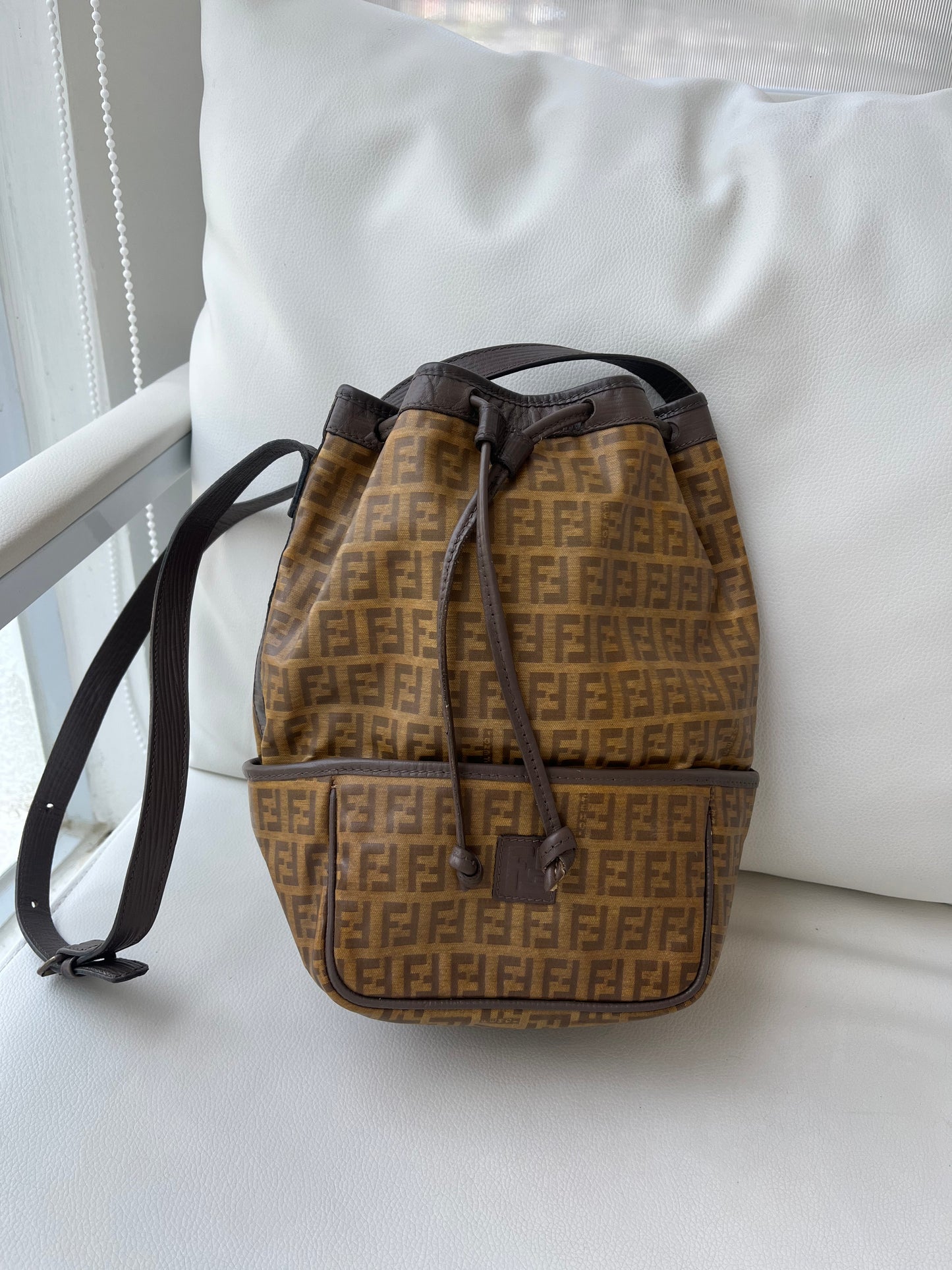 Fendi Vintage Bucket Crossbody Bag