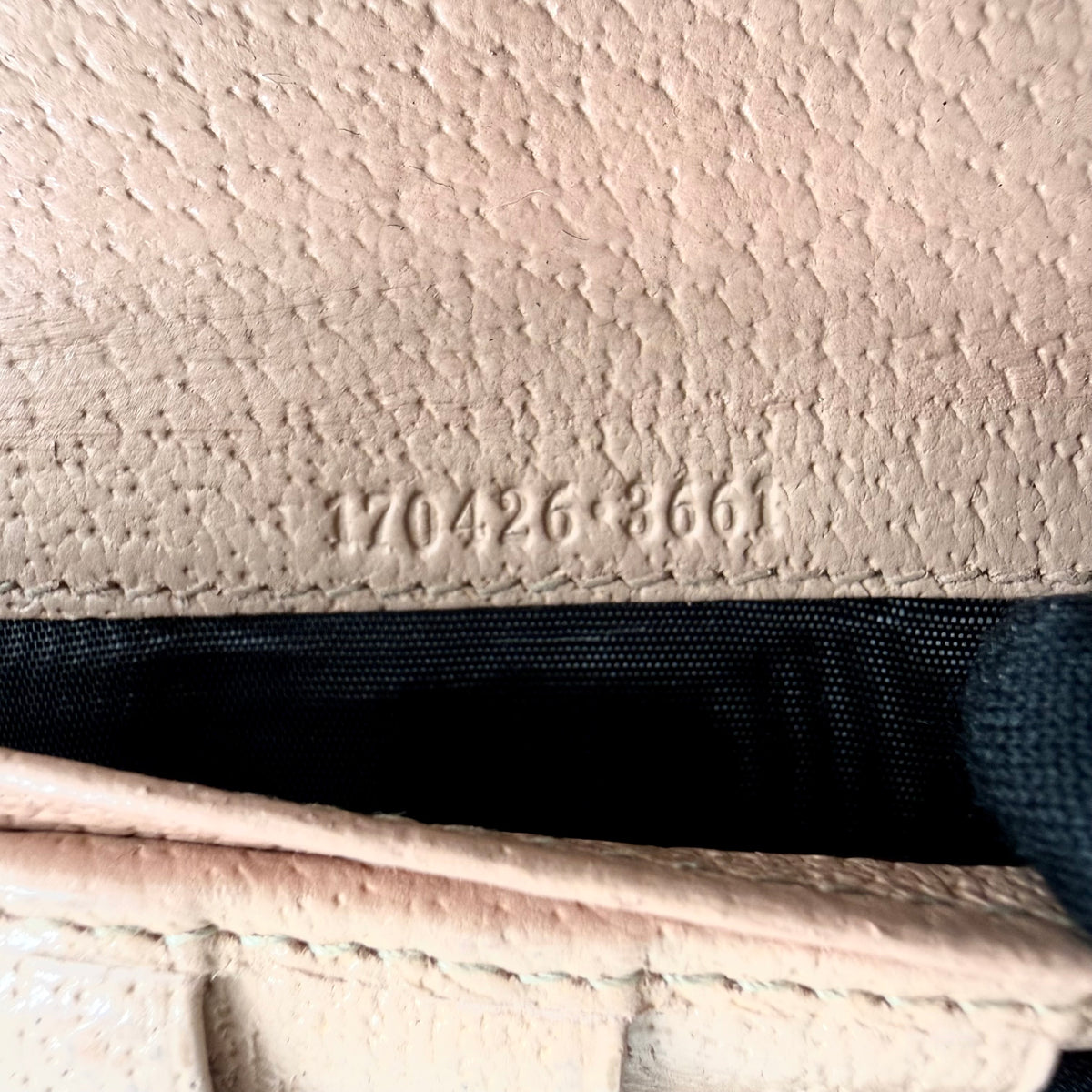Gucci GG Monogram Canvas Continental Wallet on Chain