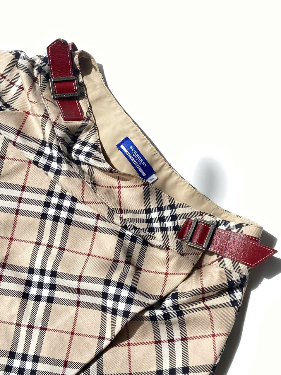 BURBERRY Nova London Vintage Blue Label Skirt