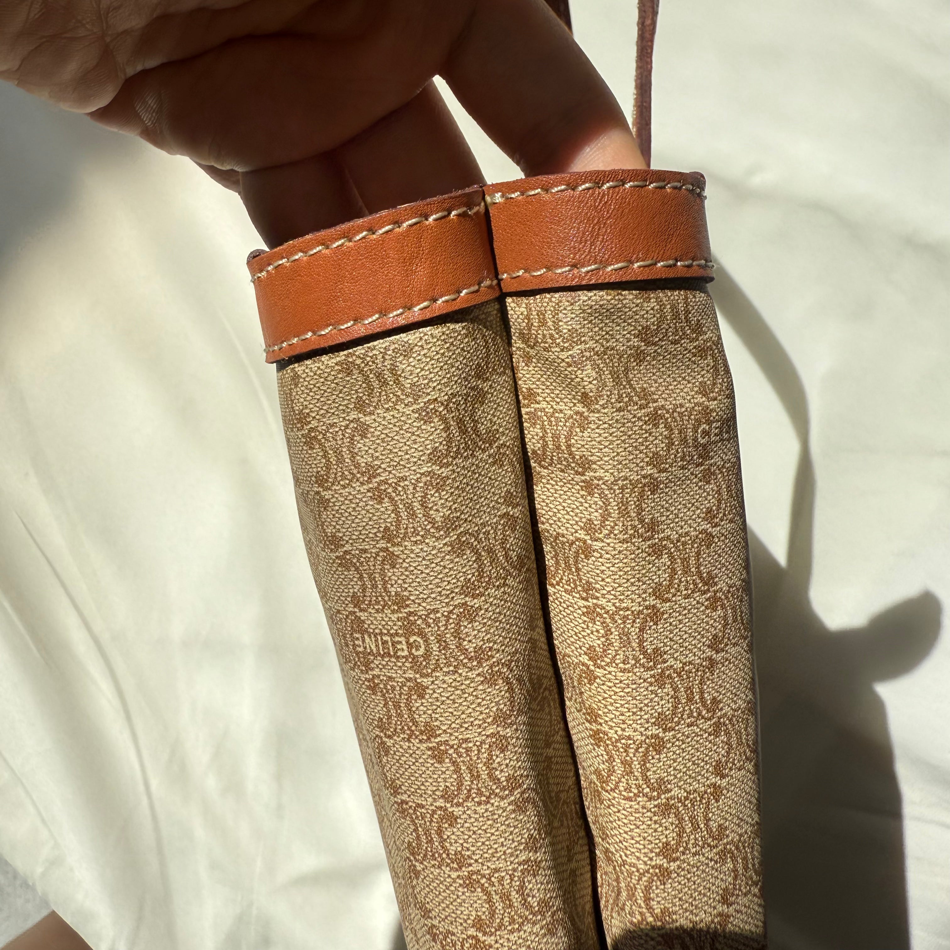 Celine Macadam Canvas Tote Bag