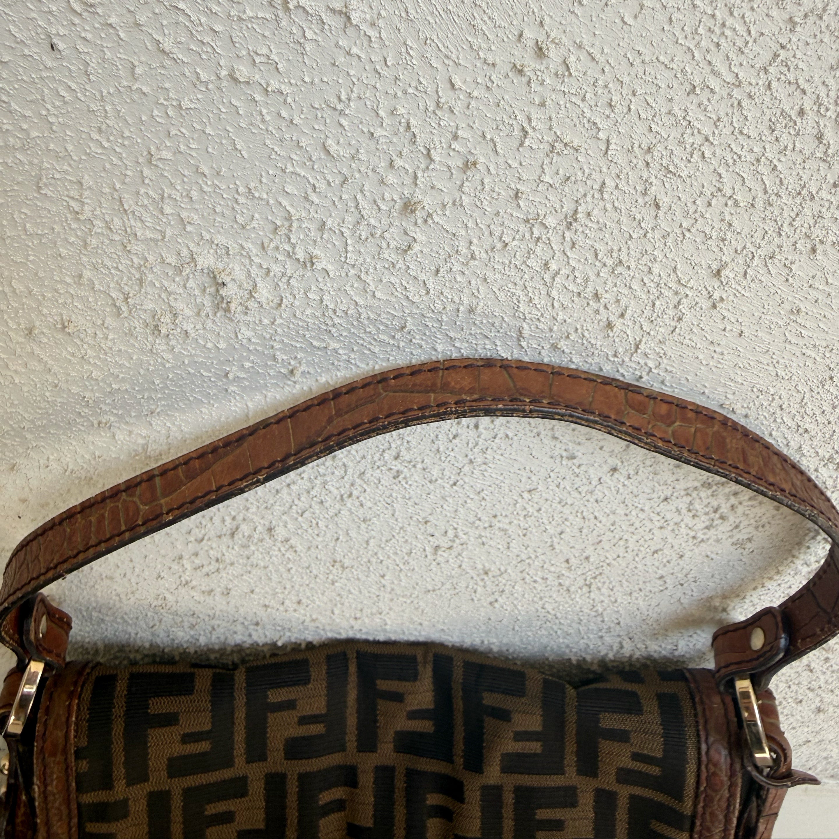 Fendi Zucca Chef Flap Bag