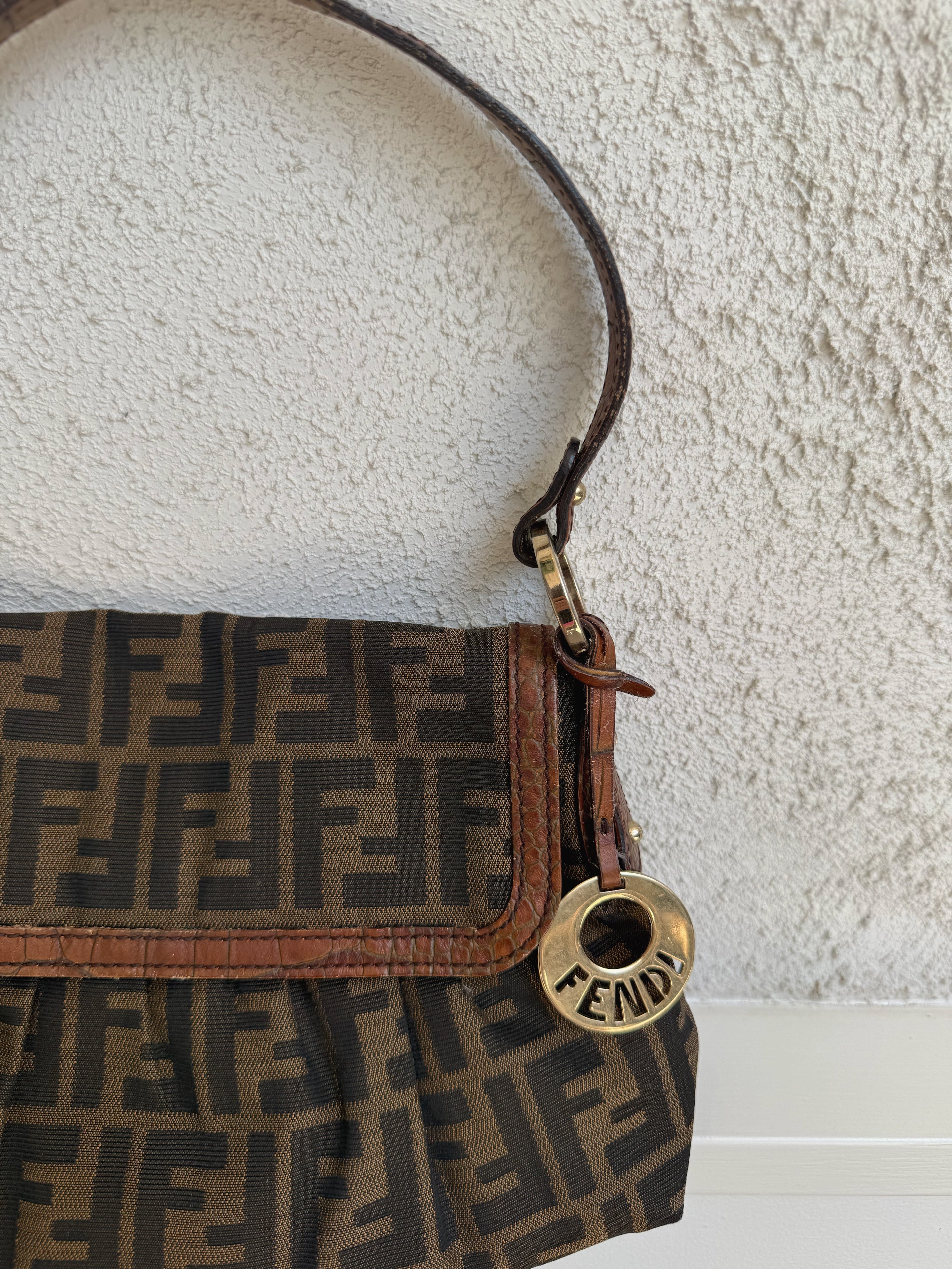 Fendi Zucca Chef Flap Bag