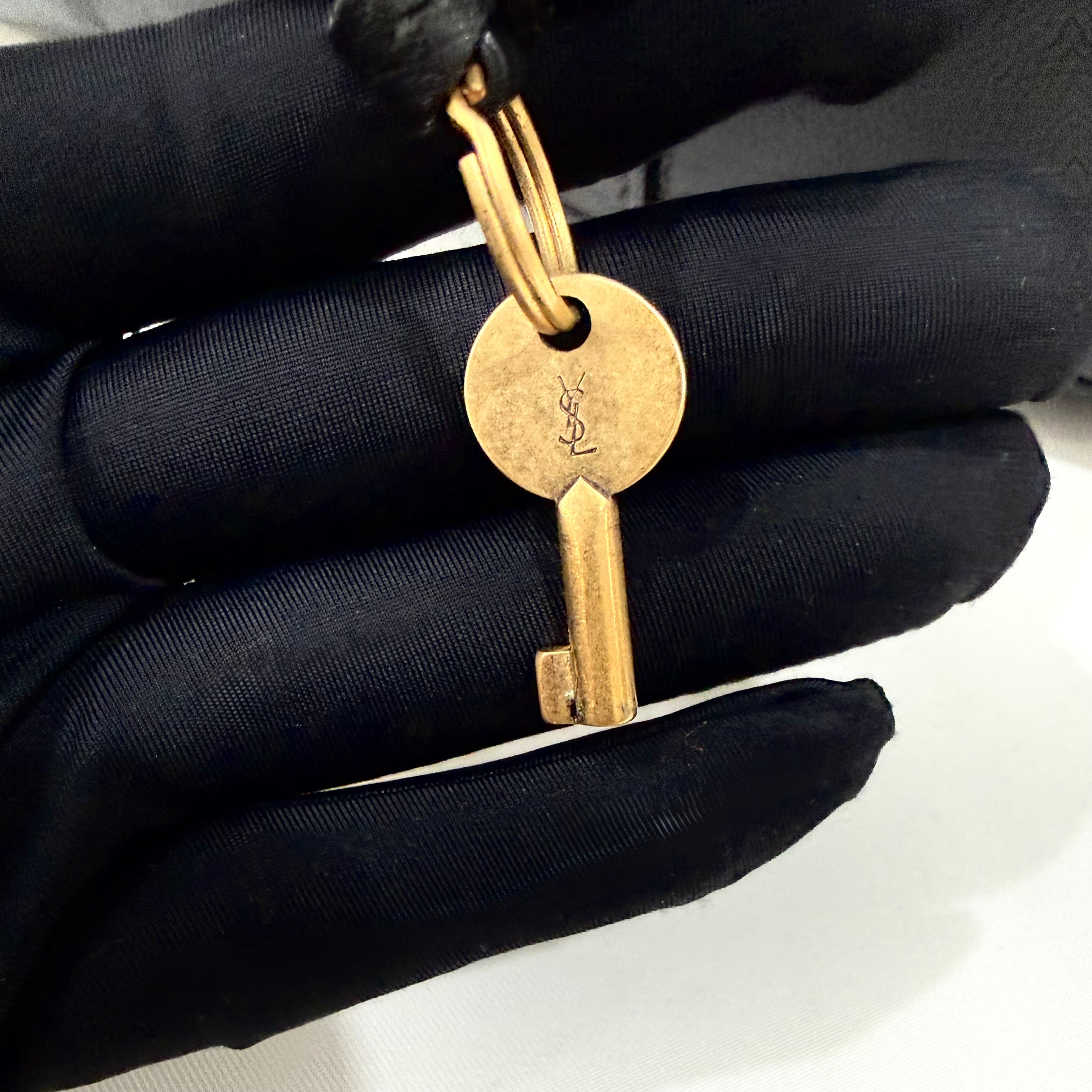 YVES SAINT LAURENT BLACK MUSE TOTE BAG