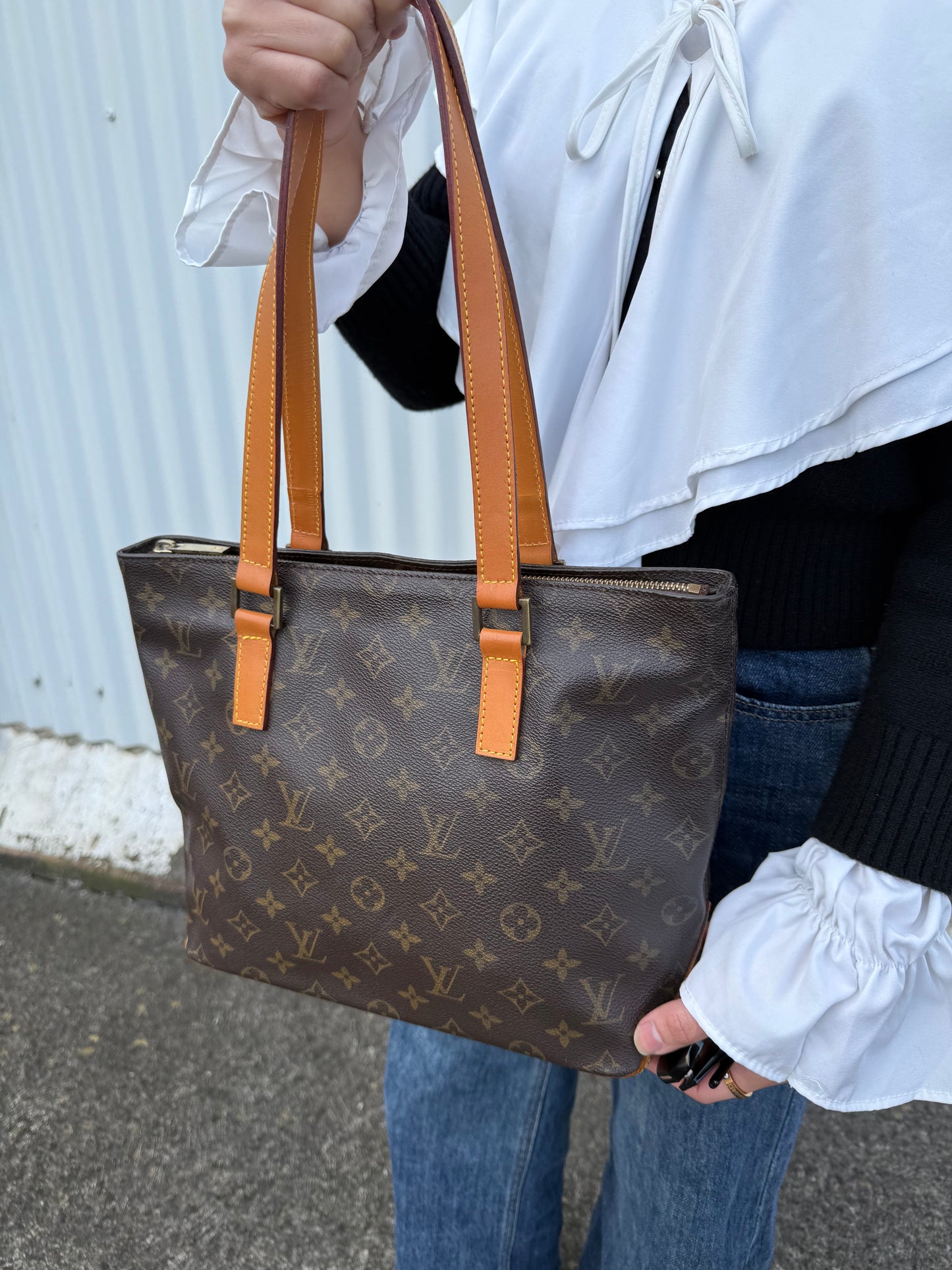 Louis Vuitton Monogram Cabas Piano Handbag