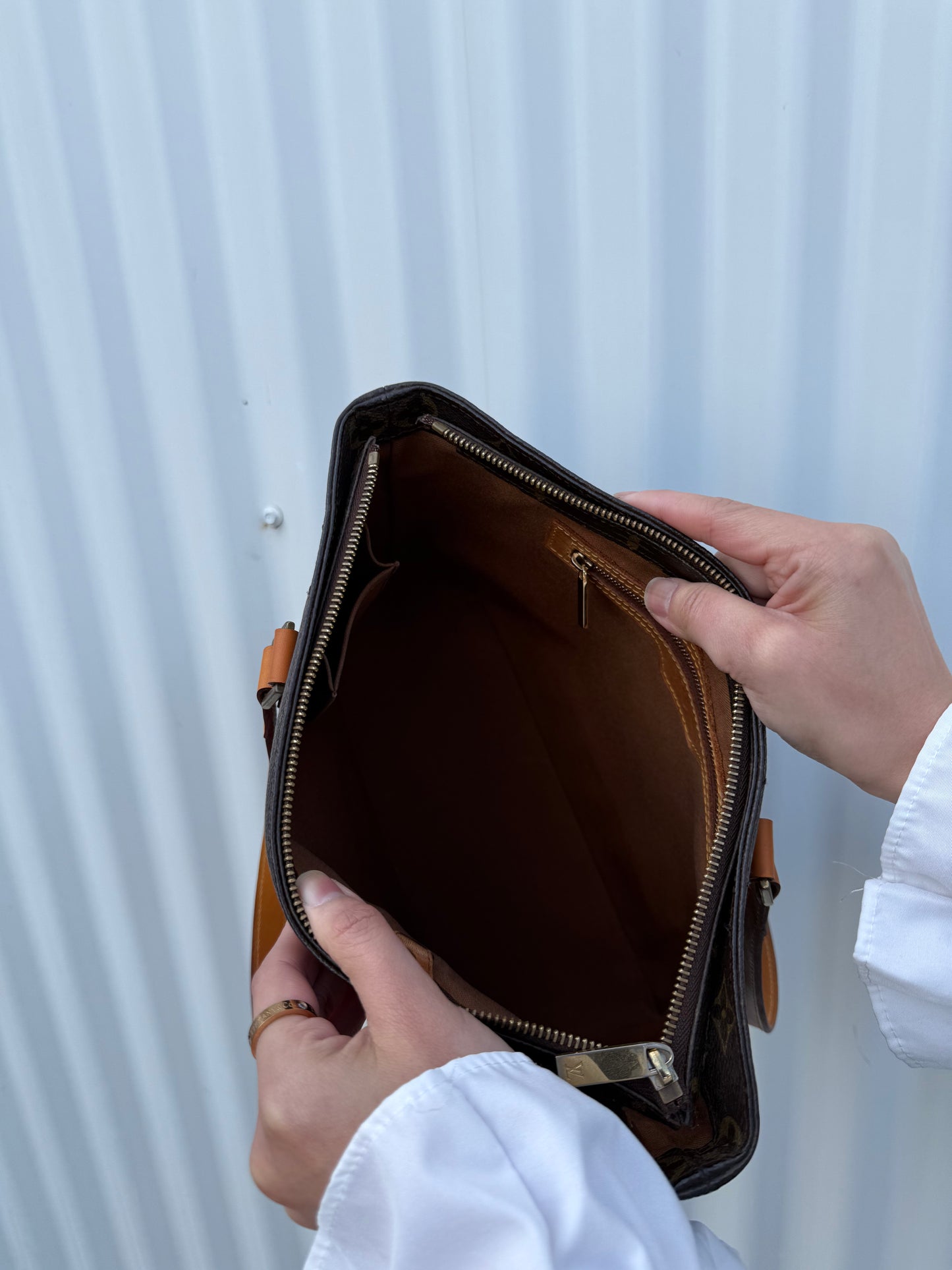 Louis Vuitton Monogram Cabas Piano Handbag