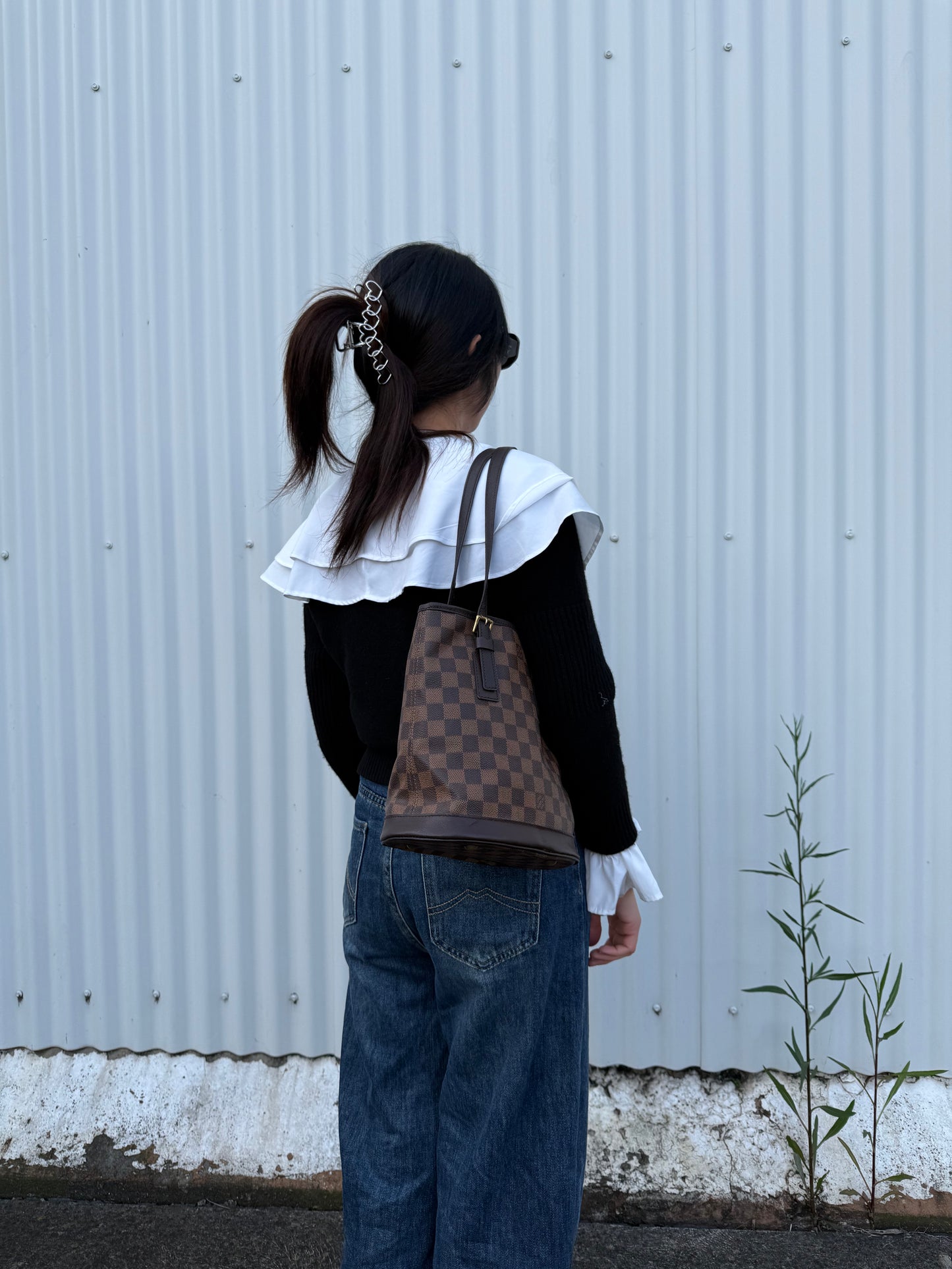 Louis Vuitton Damier Marais Shoulder Bag
