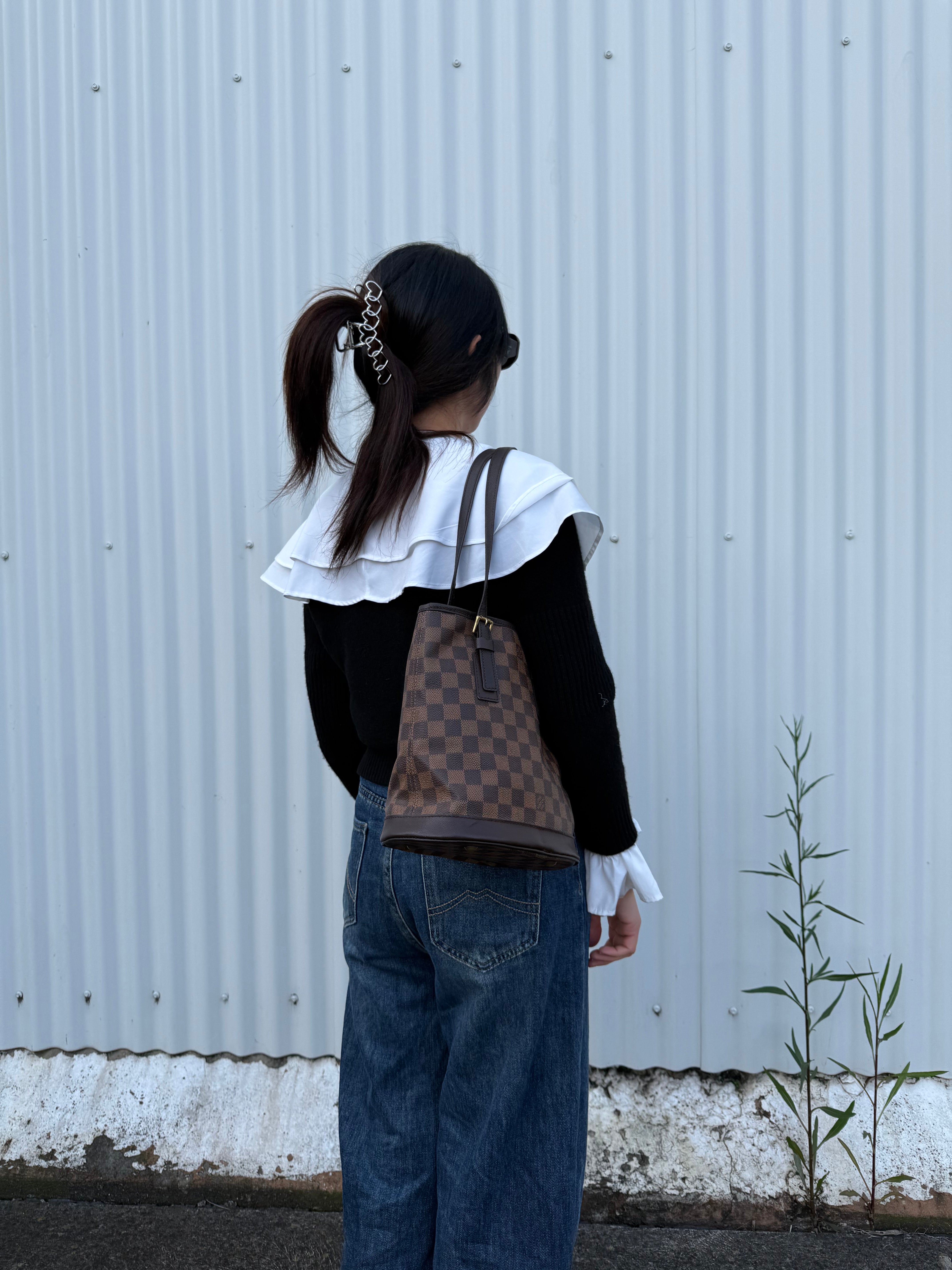 Louis Vuitton Damier Marais Shoulder Bag