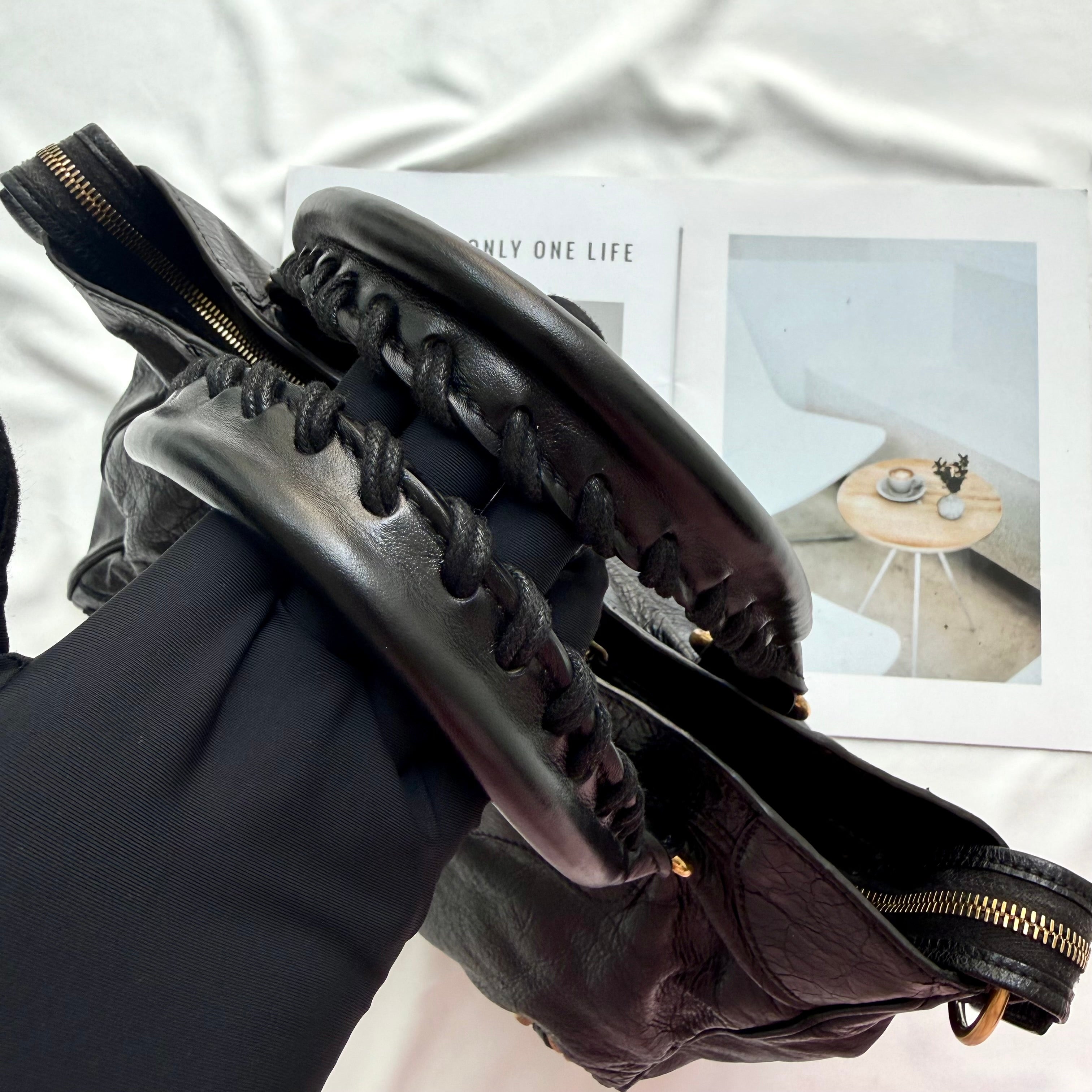 Balenciaga Le City Bag Black (Gold Hardware)