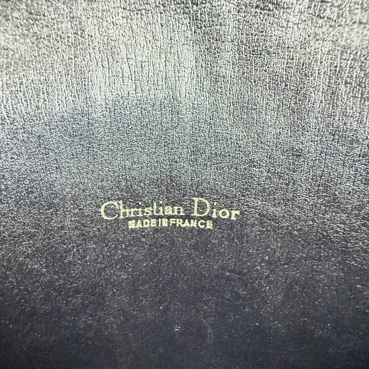 Christian Dior Blue Trotter Monogram Canvas Handbag