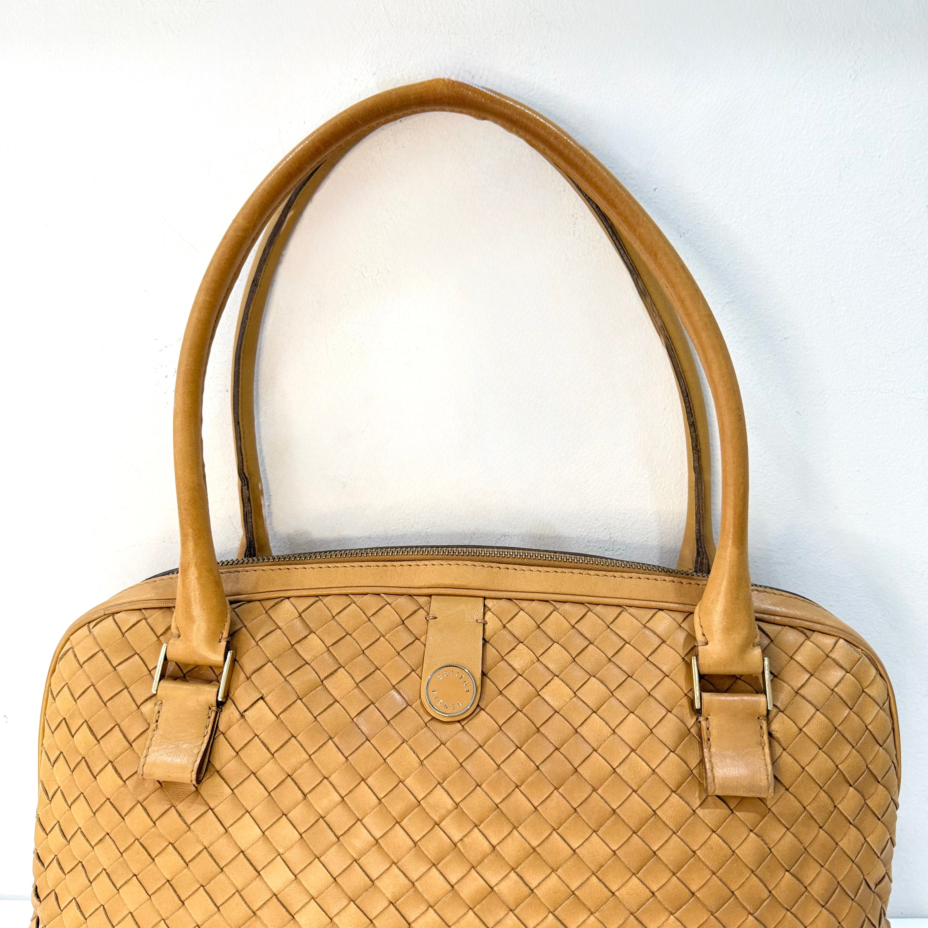 Bottega Veneta Intrecciato Top Handle Bag