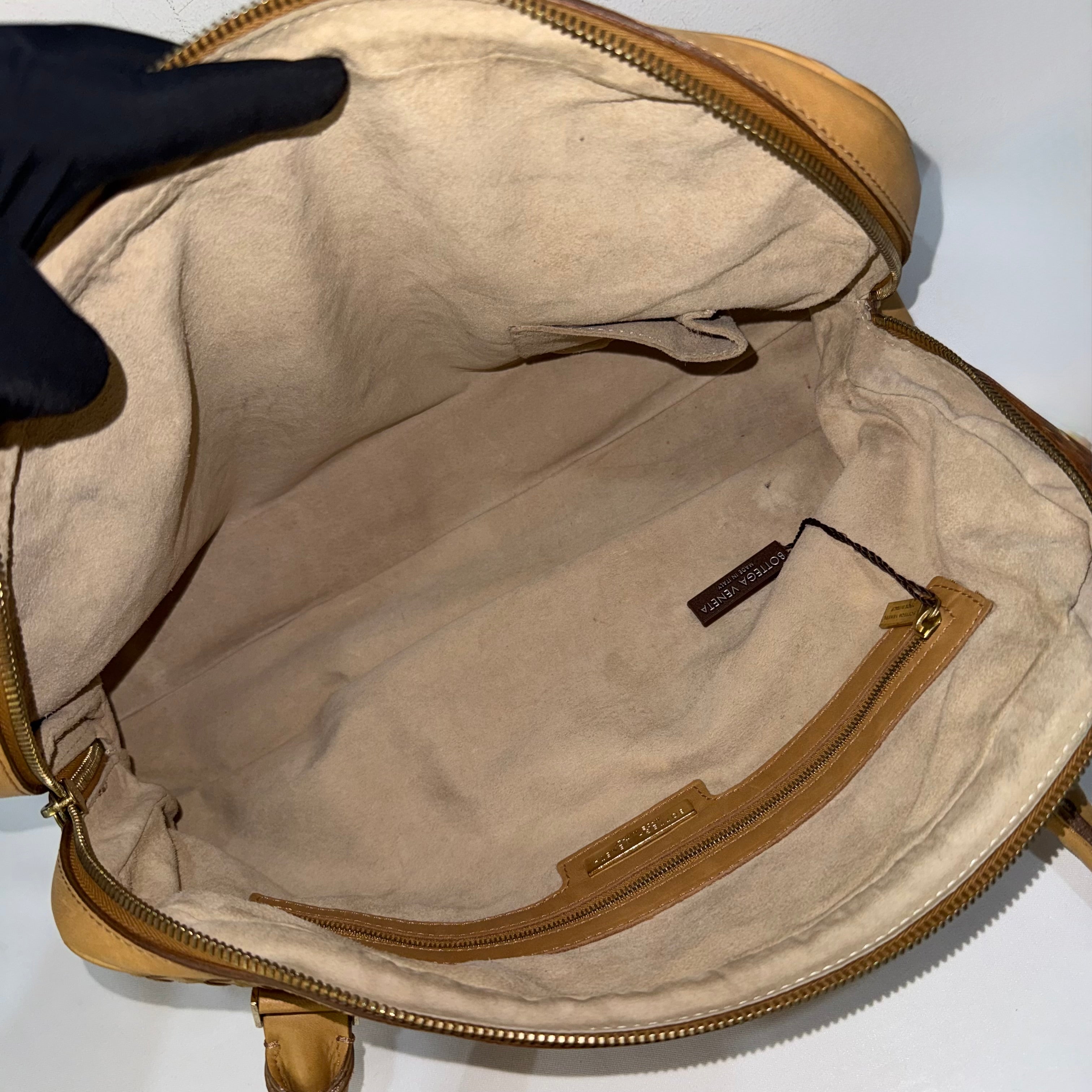 Bottega Veneta Intrecciato Top Handle Bag