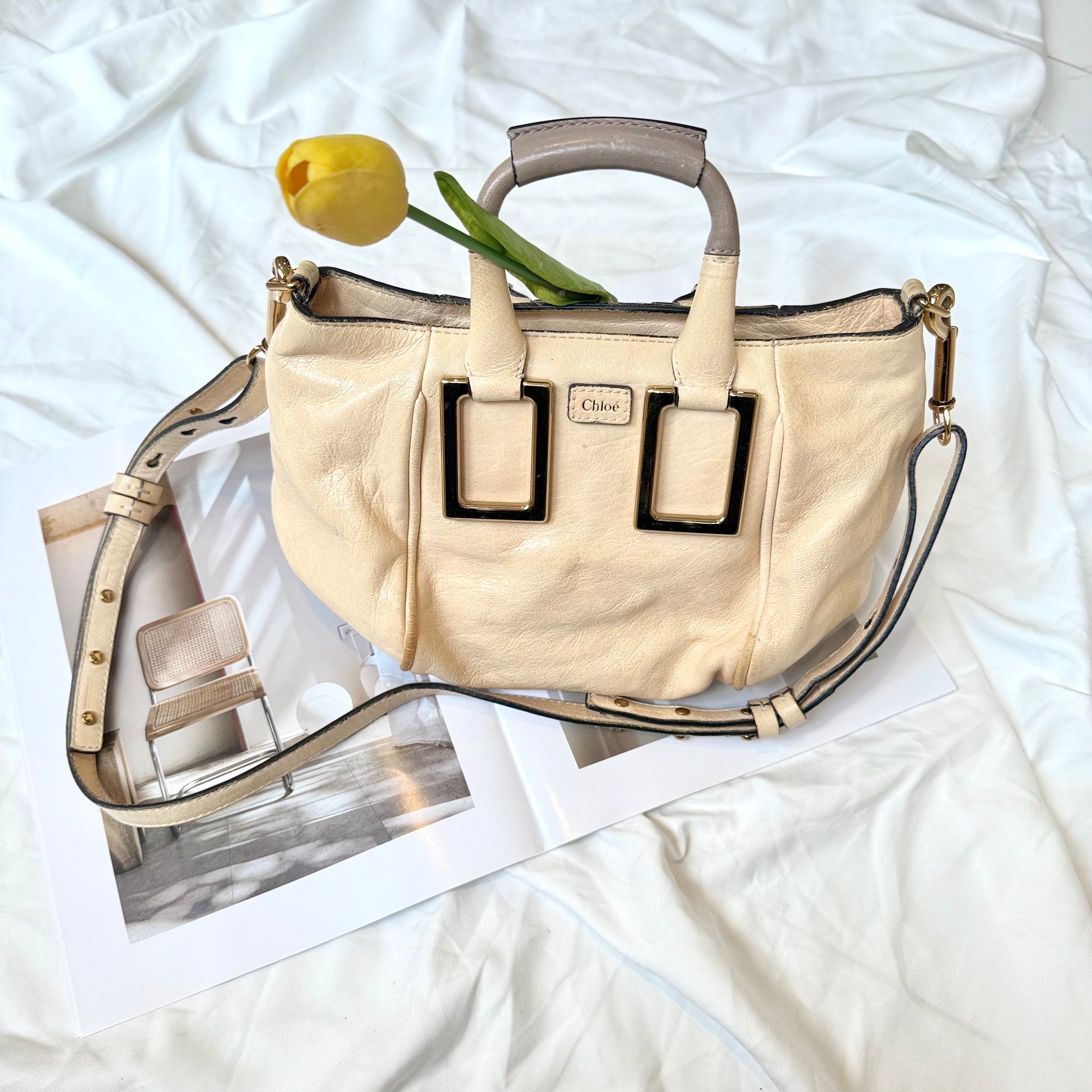 Chloé Etel Hand Bag Leather