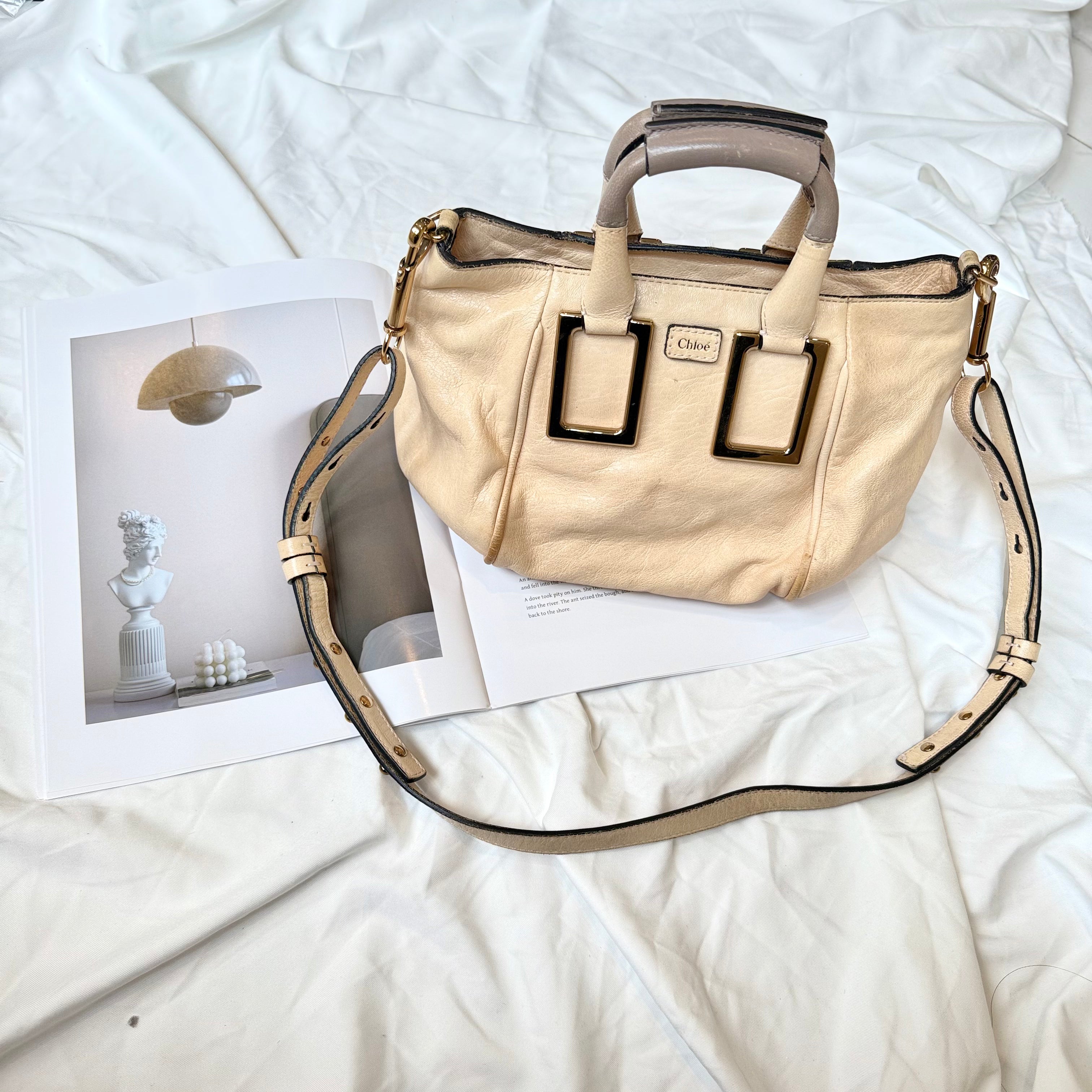 Chloé Etel Hand Bag Leather