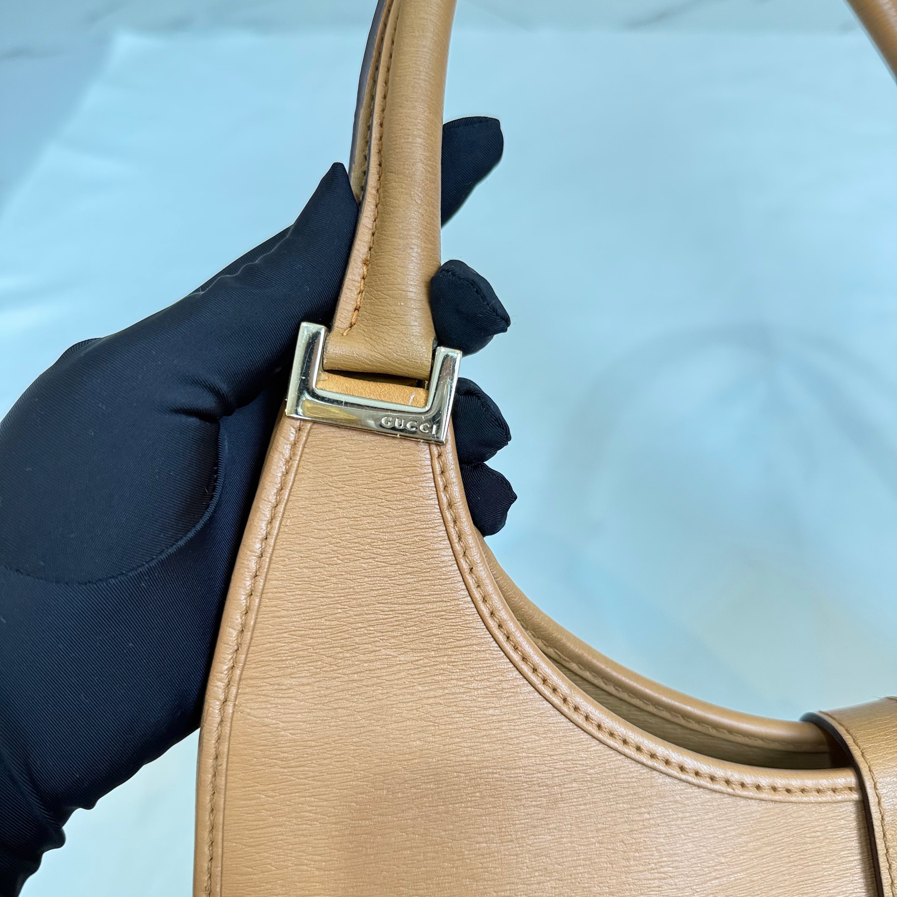 Gucci Jackie 1961 Brown Leather