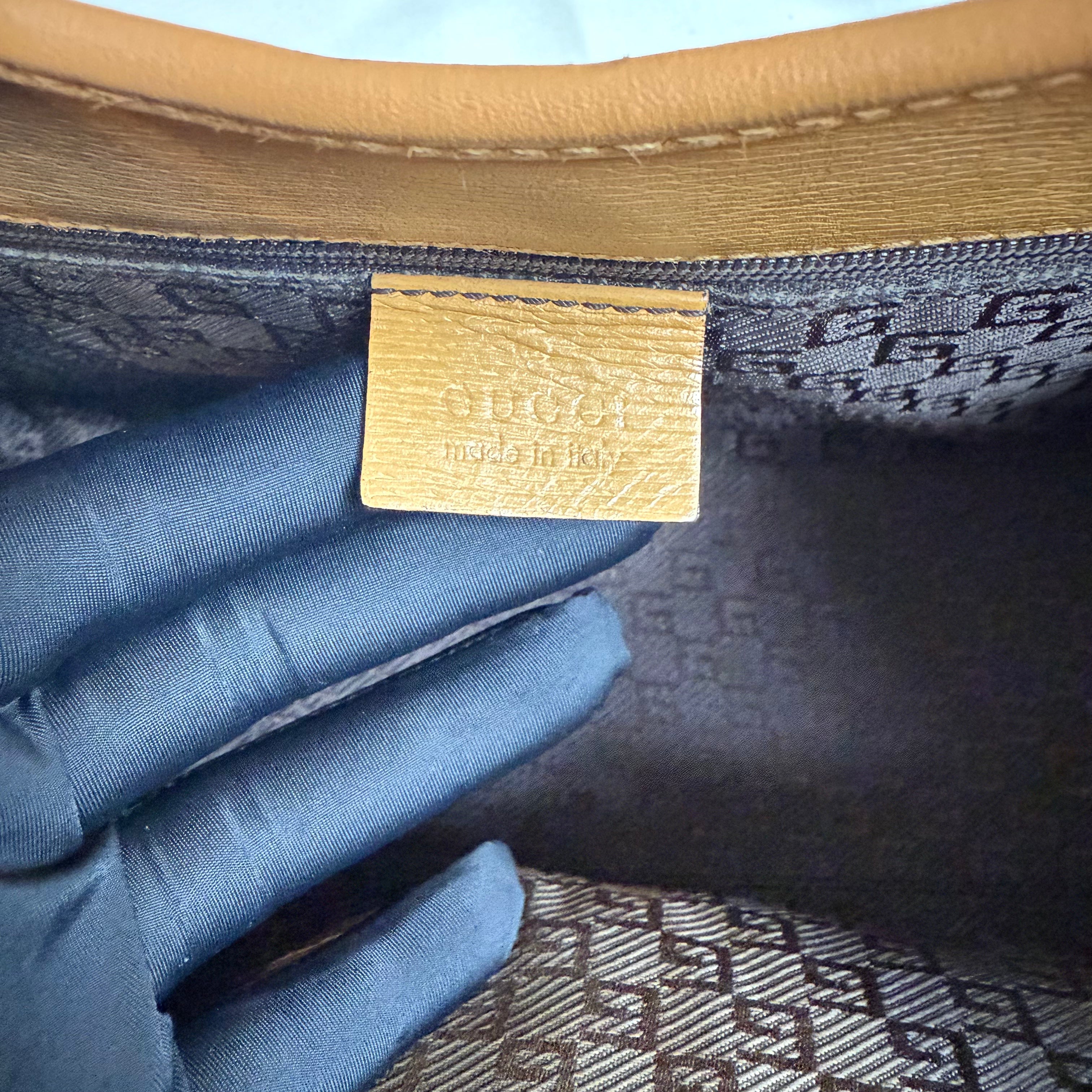 Gucci Jackie 1961 Brown Leather