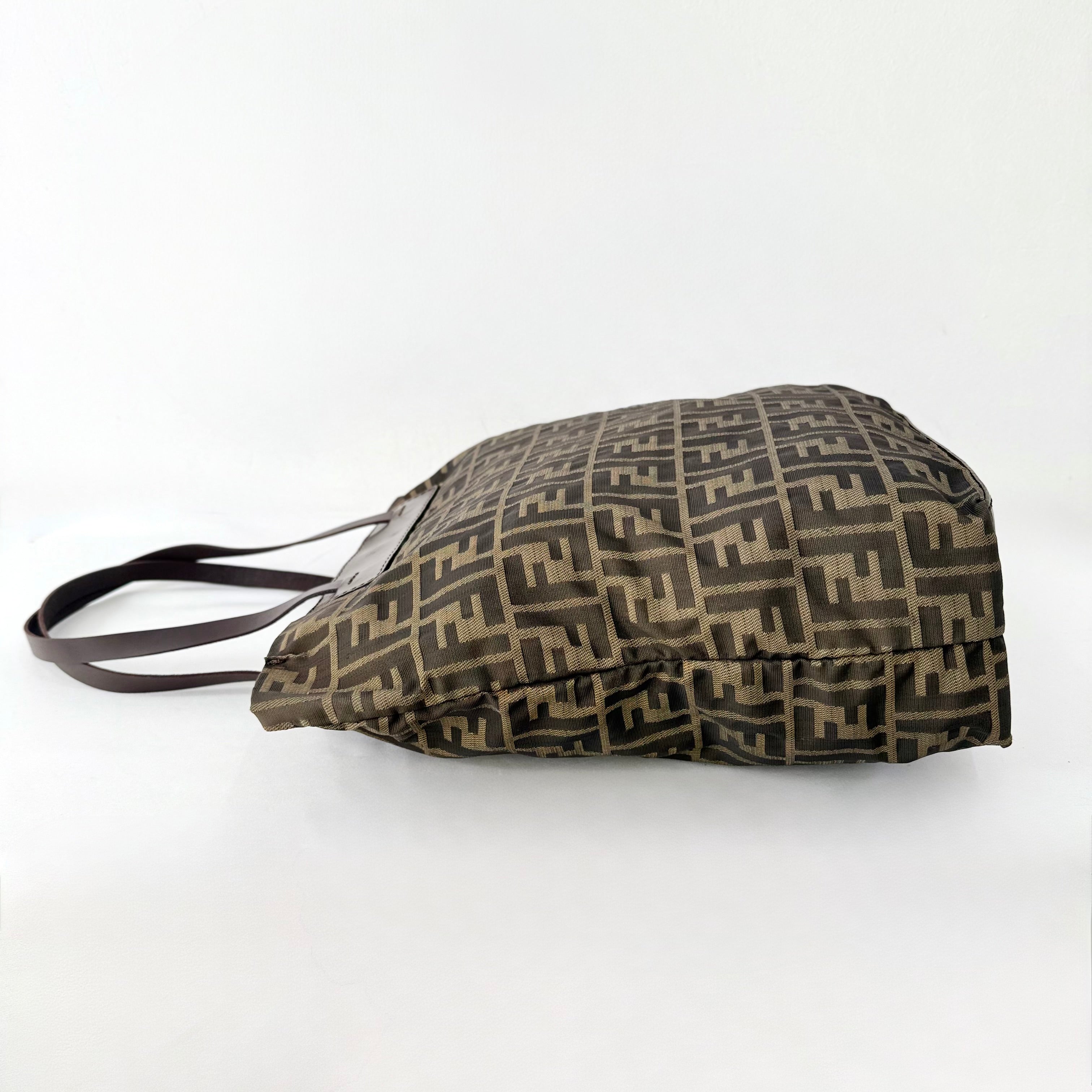 Fendi Brown Zucca FF Canvas Tote Bag