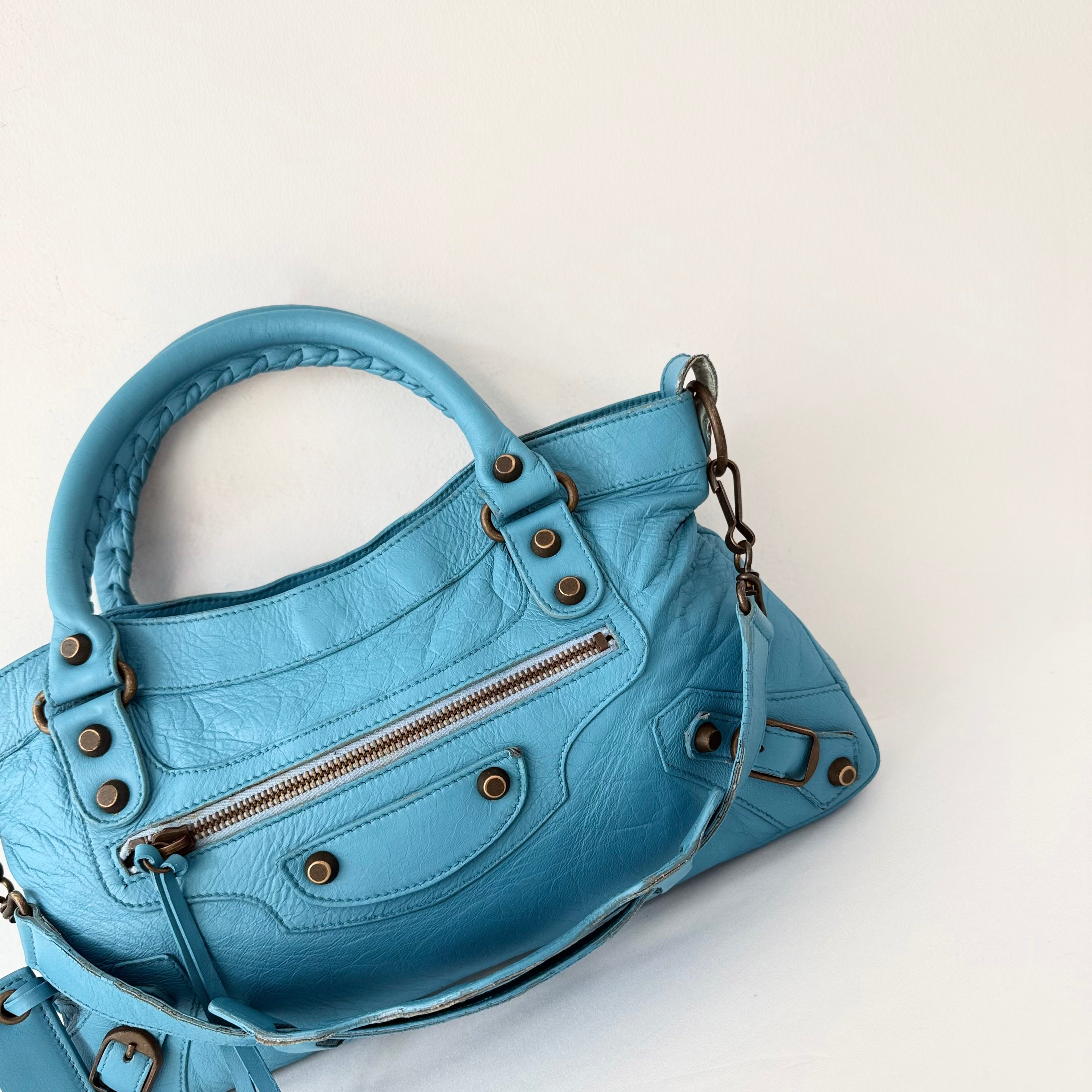 Balenciaga Classic First Bag Blue