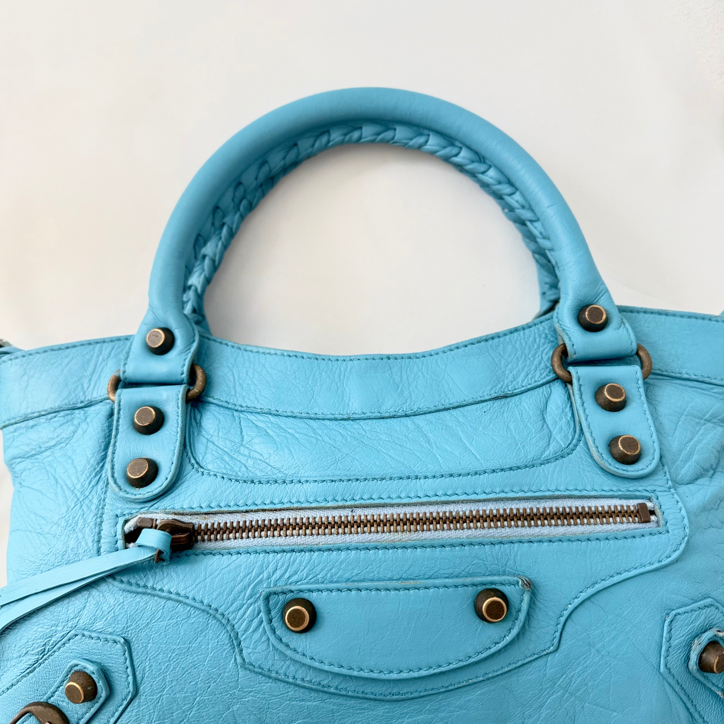 Balenciaga Classic First Bag Blue
