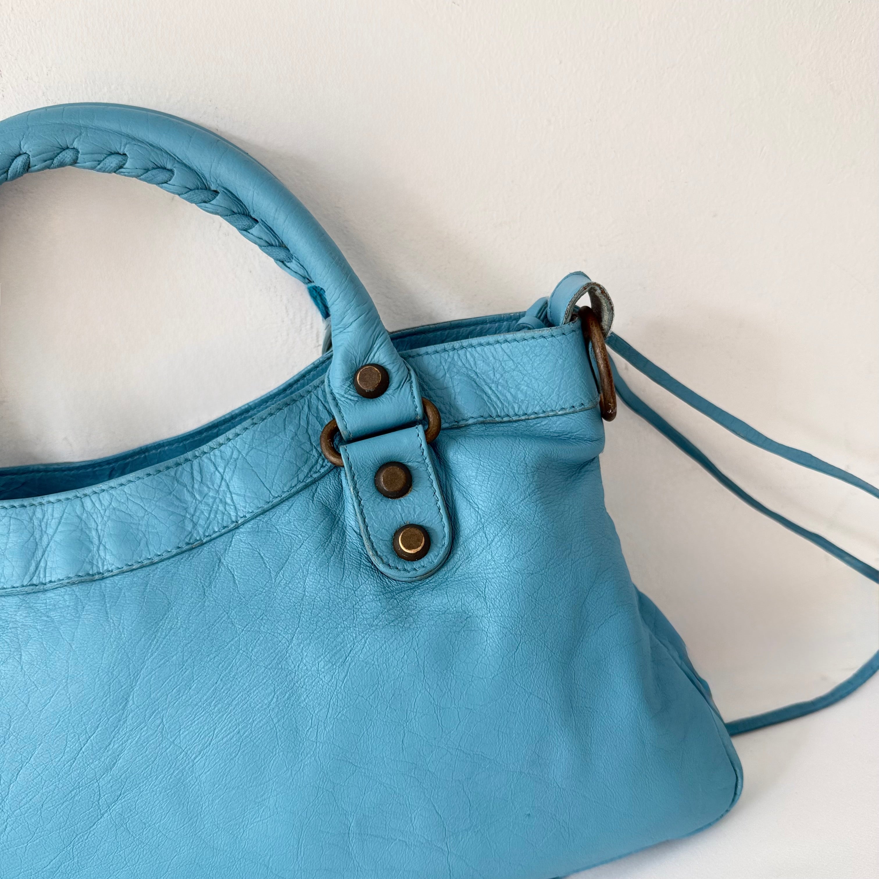 Balenciaga Classic First Bag Blue