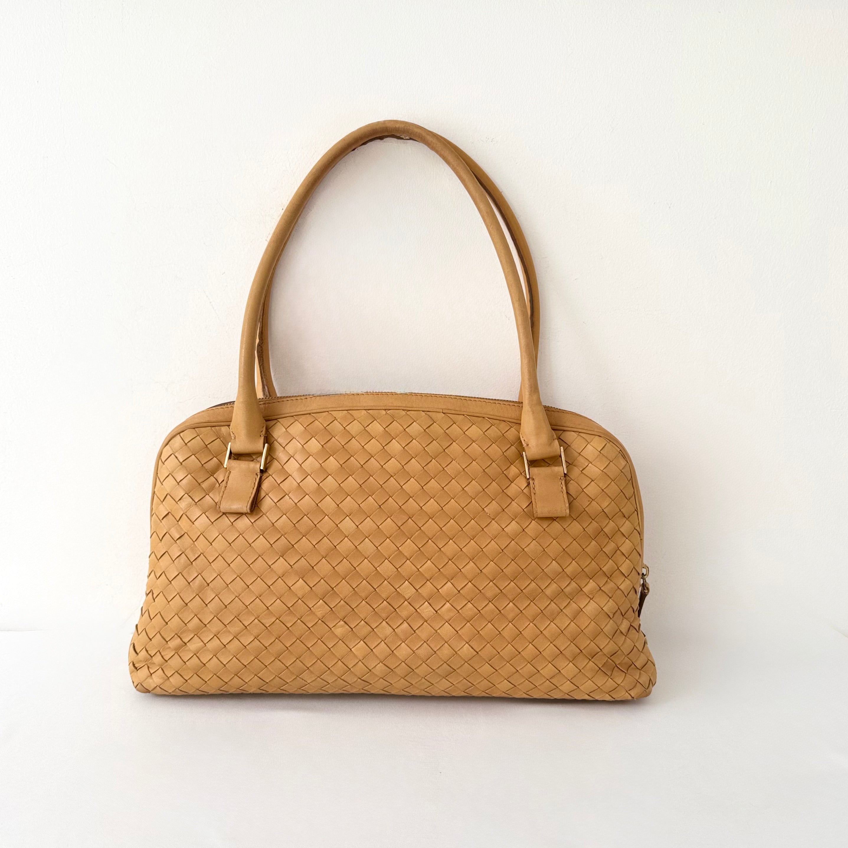 Bottega Veneta Intrecciato Top Handle Bag