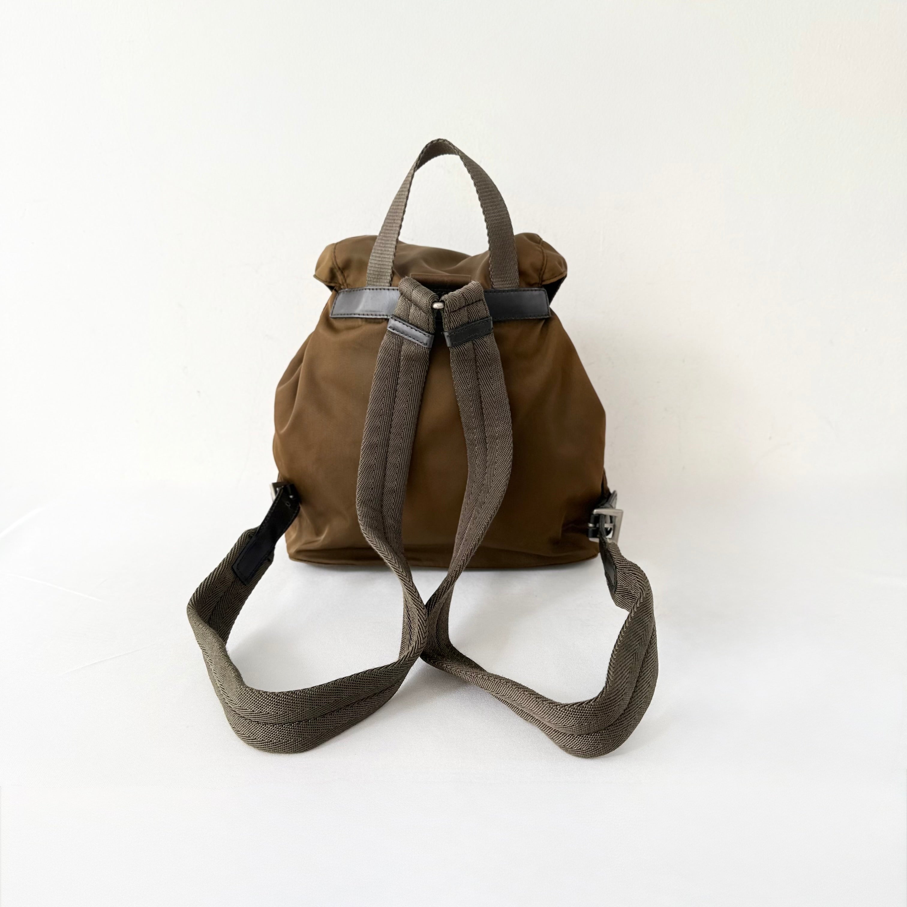 Prada Tessuto Nylon Vela Small Backpack