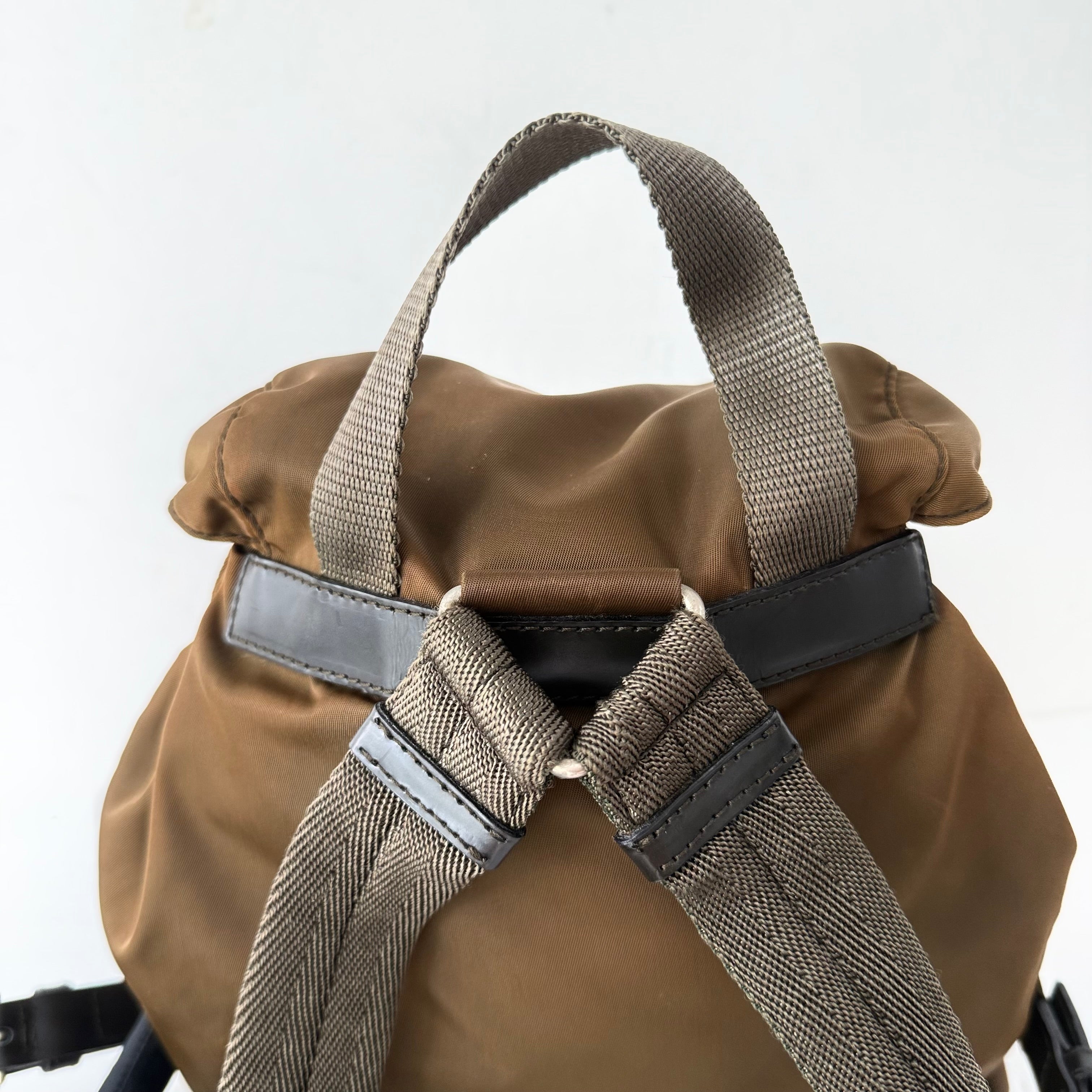 Prada Tessuto Nylon Vela Small Backpack