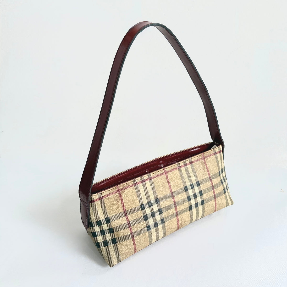 Burberry Haymarket Check Shoulder Bag