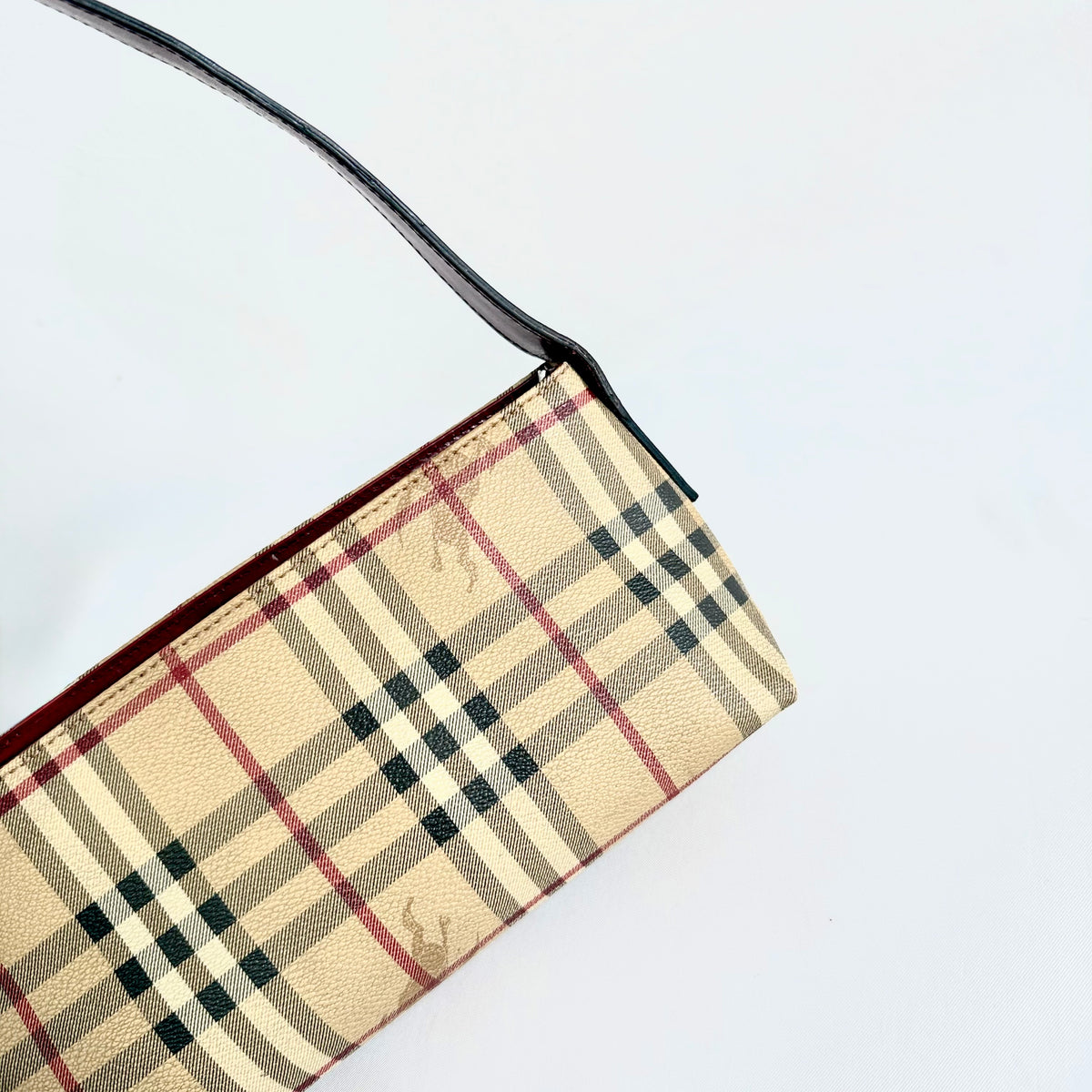 Burberry Haymarket Check Shoulder Bag