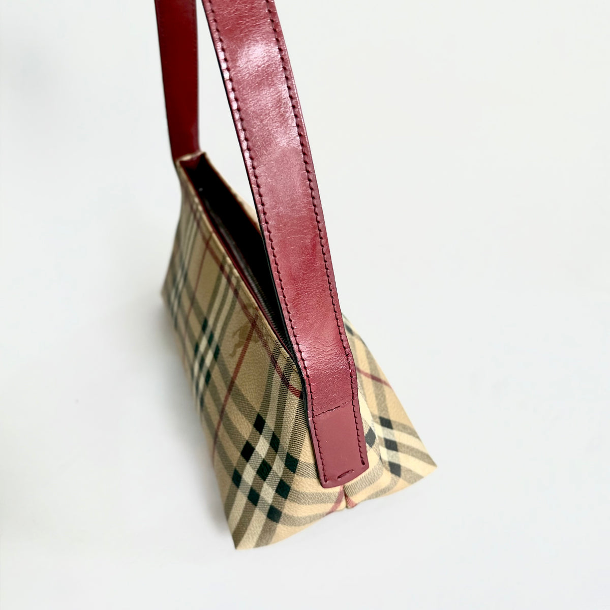 Burberry Haymarket Check Shoulder Bag