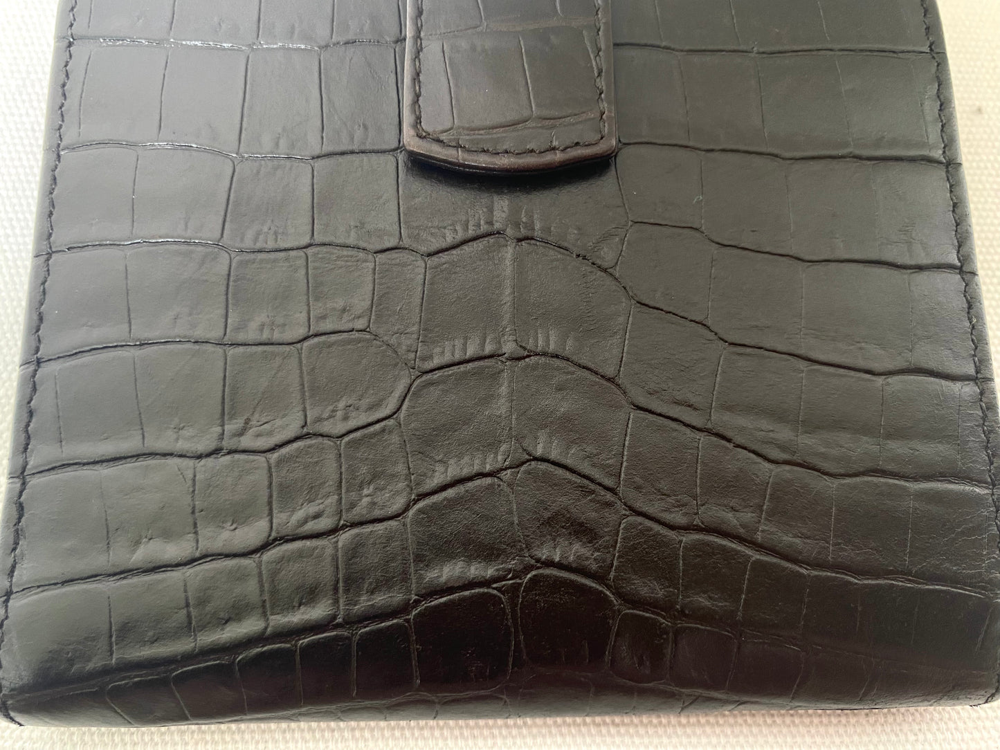 Salvatore Ferragamo Vera Croc Wallet