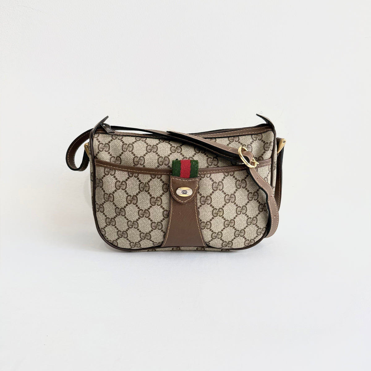 Gucci GG Web Sherry Line Crossbody