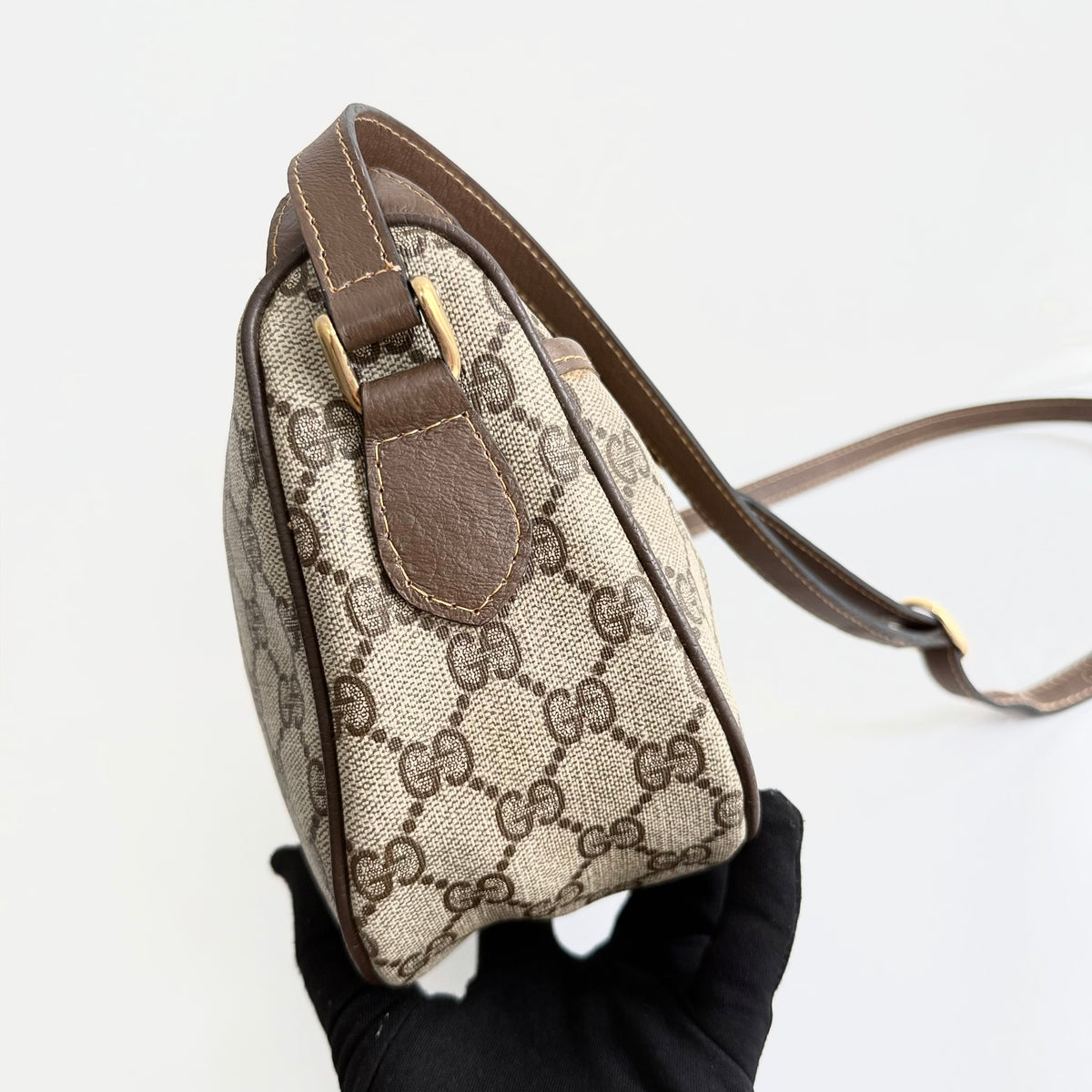 Gucci GG Web Sherry Line Crossbody