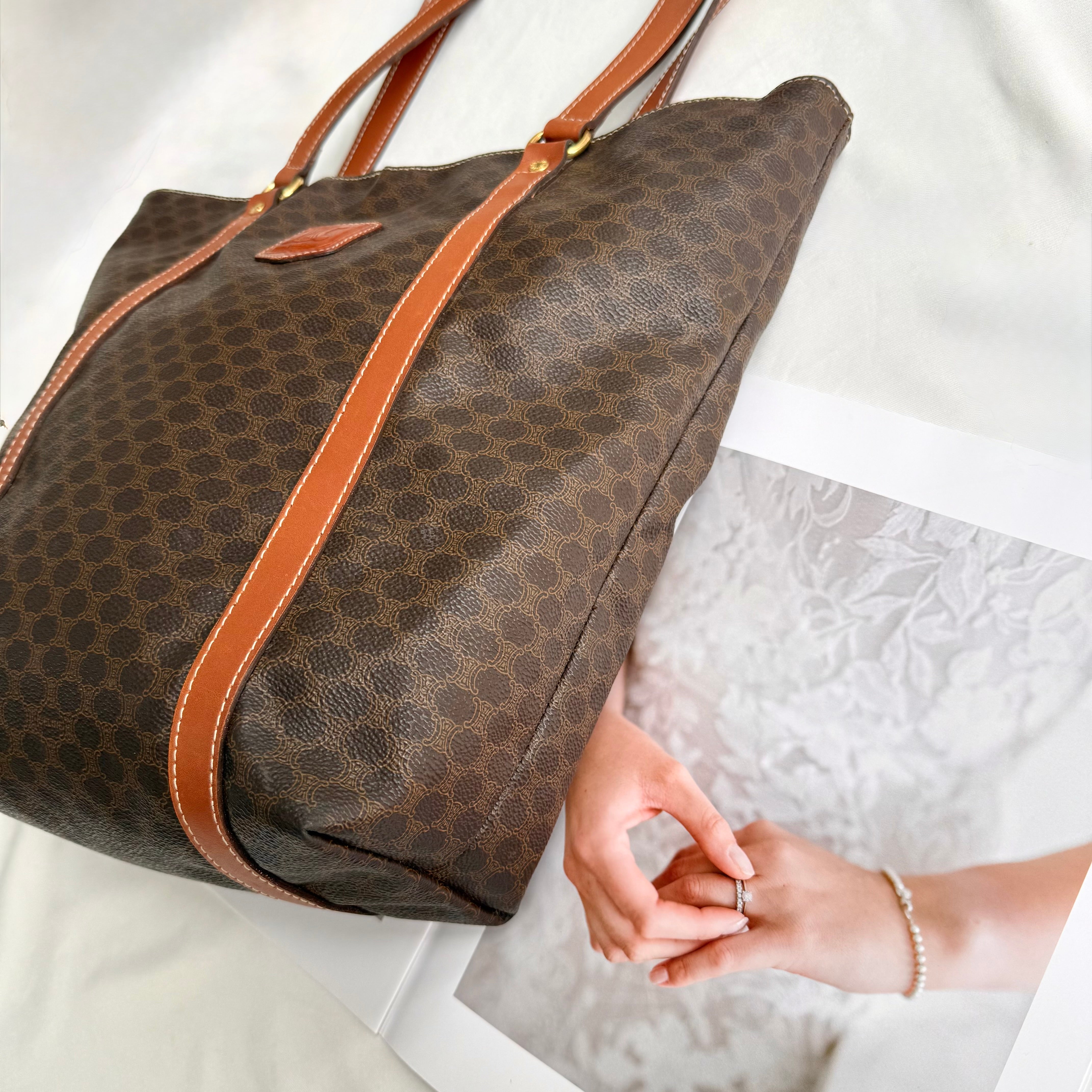 Celine Macadam Triomphe Tote Bag